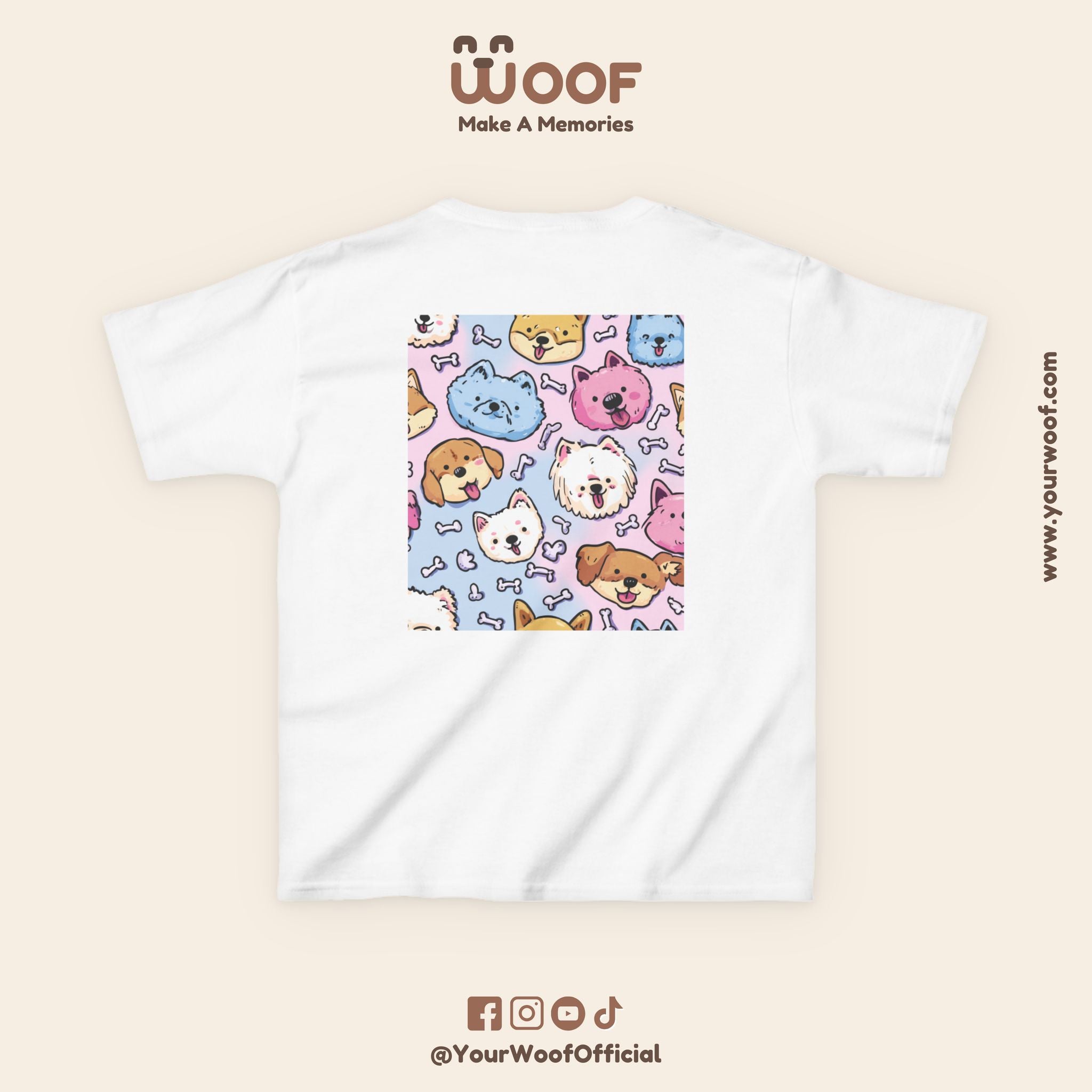 Cute Animal Illustration Kids Tee, Perfect for Birthday Gifts, Animal Lovers, Playdates, Summer Outings, Casual Wear
