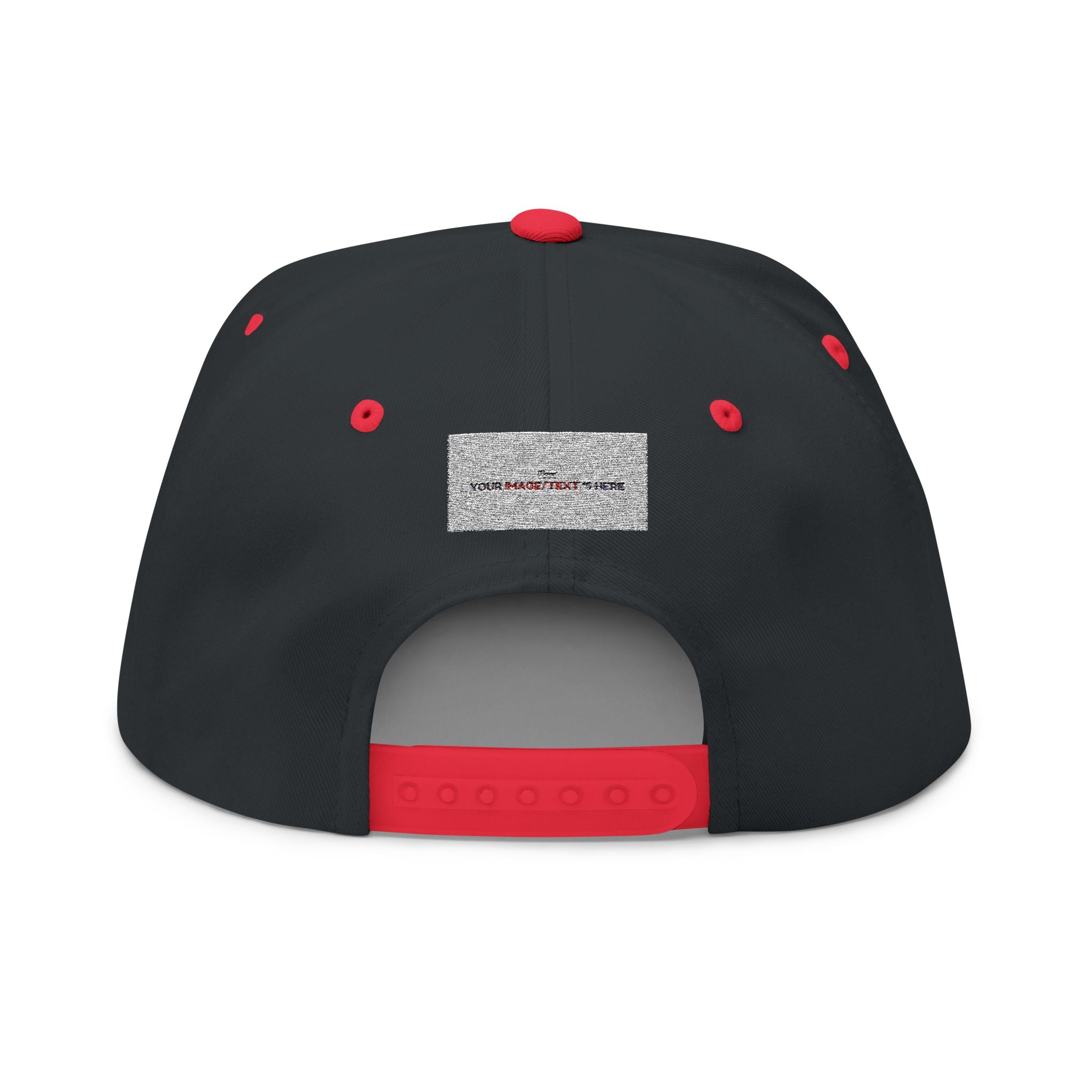 Custom Embroidered Flat Bill Cap | Personalize Your Style | Perfect Gift for Holidays, Sports, and Events | Stylish Headwear