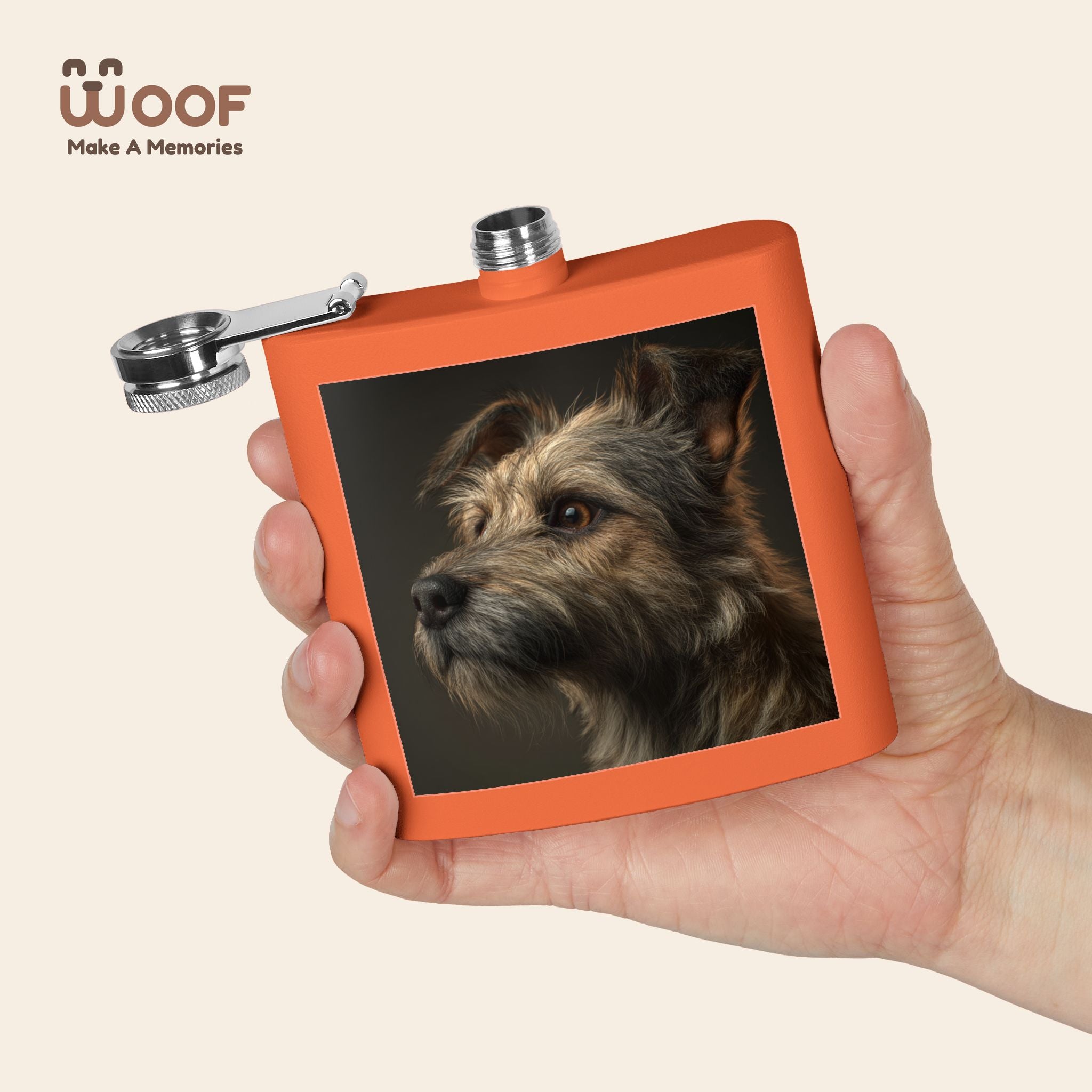 Personalized Dog Lover's Flask, Stainless Steel Flask Gift for Pet Owners, Custom Engraved Wine Flask, Dog-Themed Travel Flask, Unique [...]