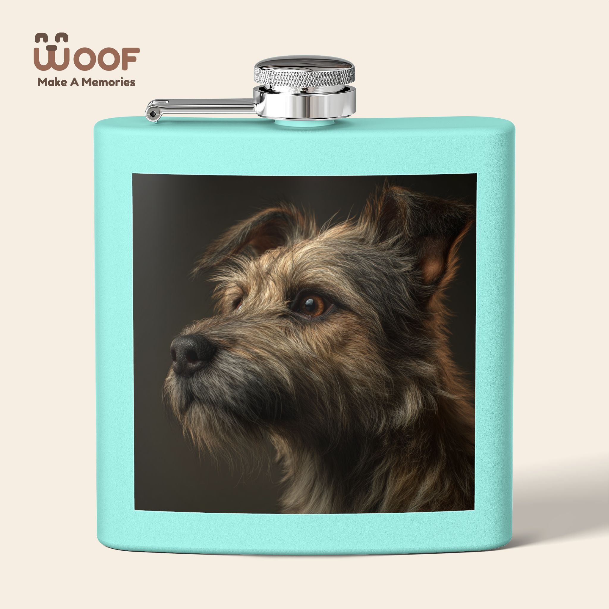 Personalized Dog Lover's Flask, Stainless Steel Flask Gift for Pet Owners, Custom Engraved Wine Flask, Dog-Themed Travel Flask, Unique [...]