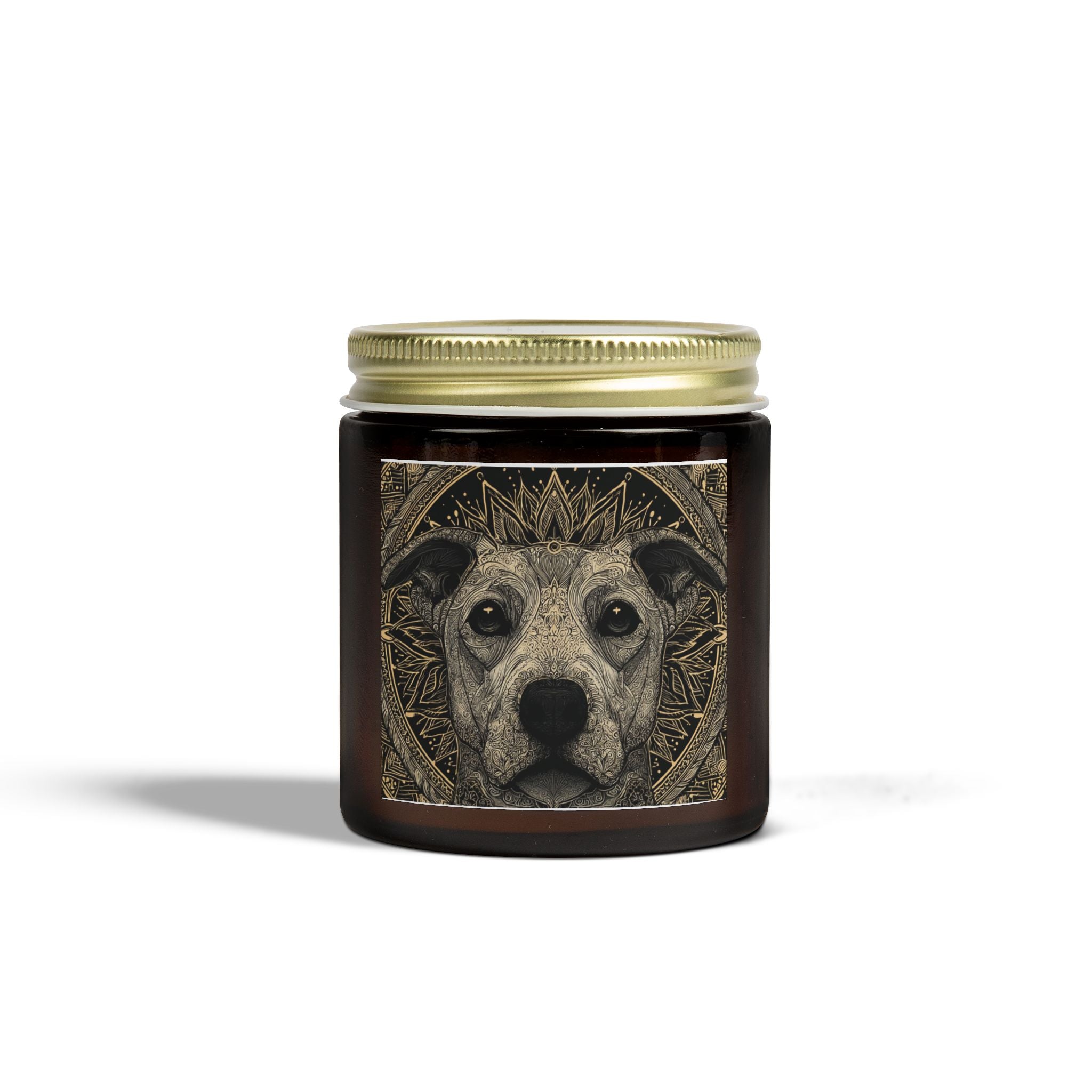Dog Lover's Scented Candle - Coconut Apricot Wax (4oz, 9oz)