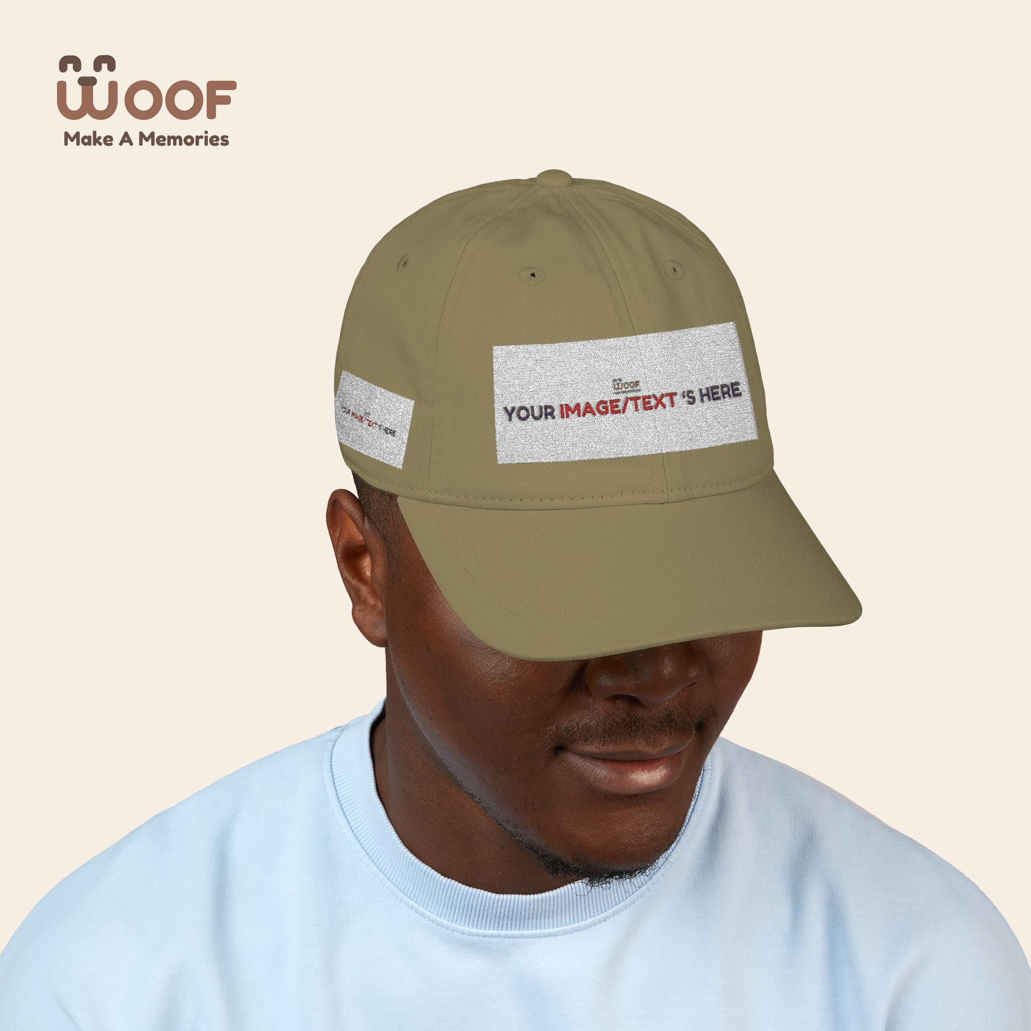 Organic Embroidered Baseball Cap, Eco-Friendly Cap for Outdoor Lovers, Customizable Gift for Birthdays, Casual Wear, Summer Style