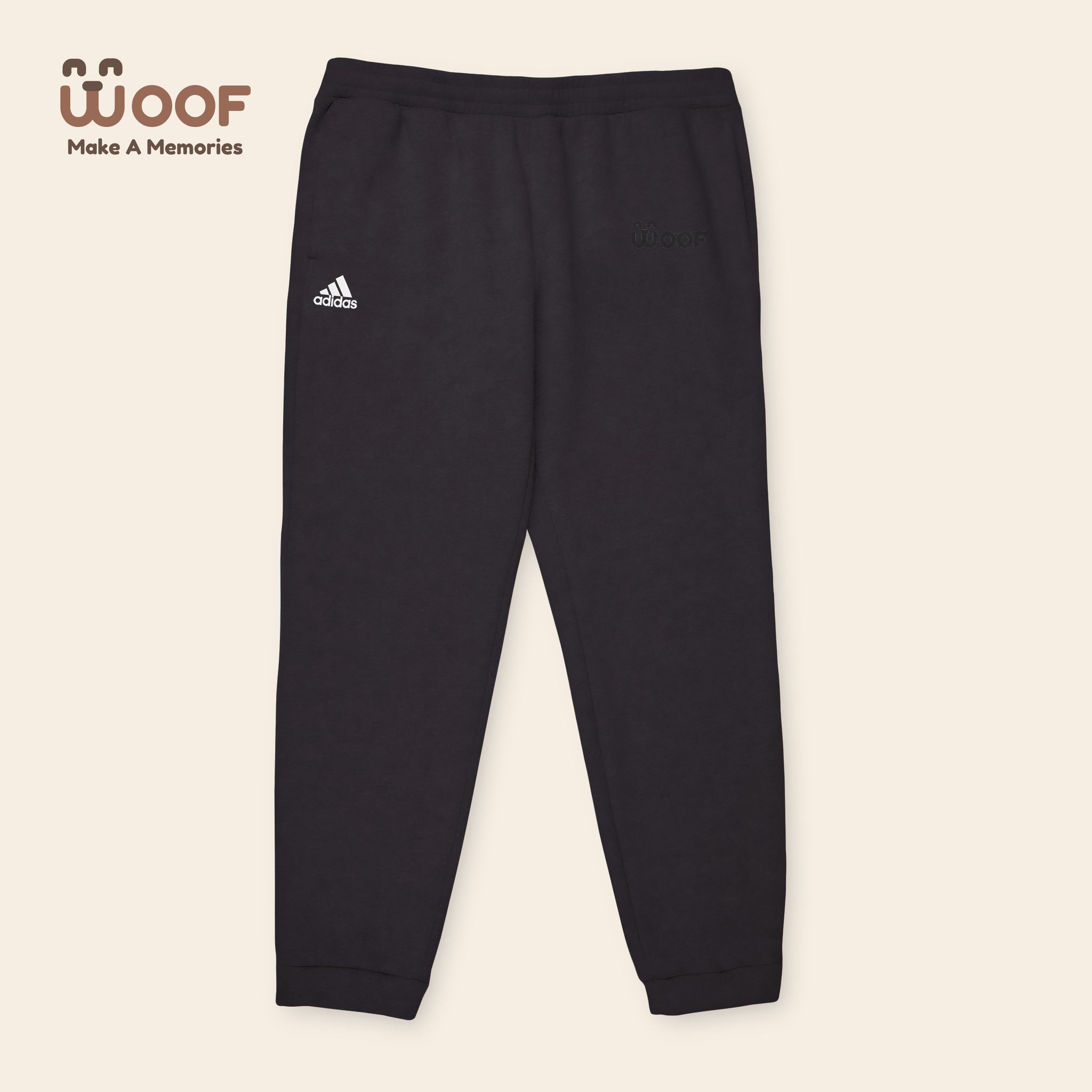 Stylish Adidas Unisex Fleece Joggers for Cozy Comfort, Casual Wear, Workout Gear, Dog Lovers, Athleisure Essentials