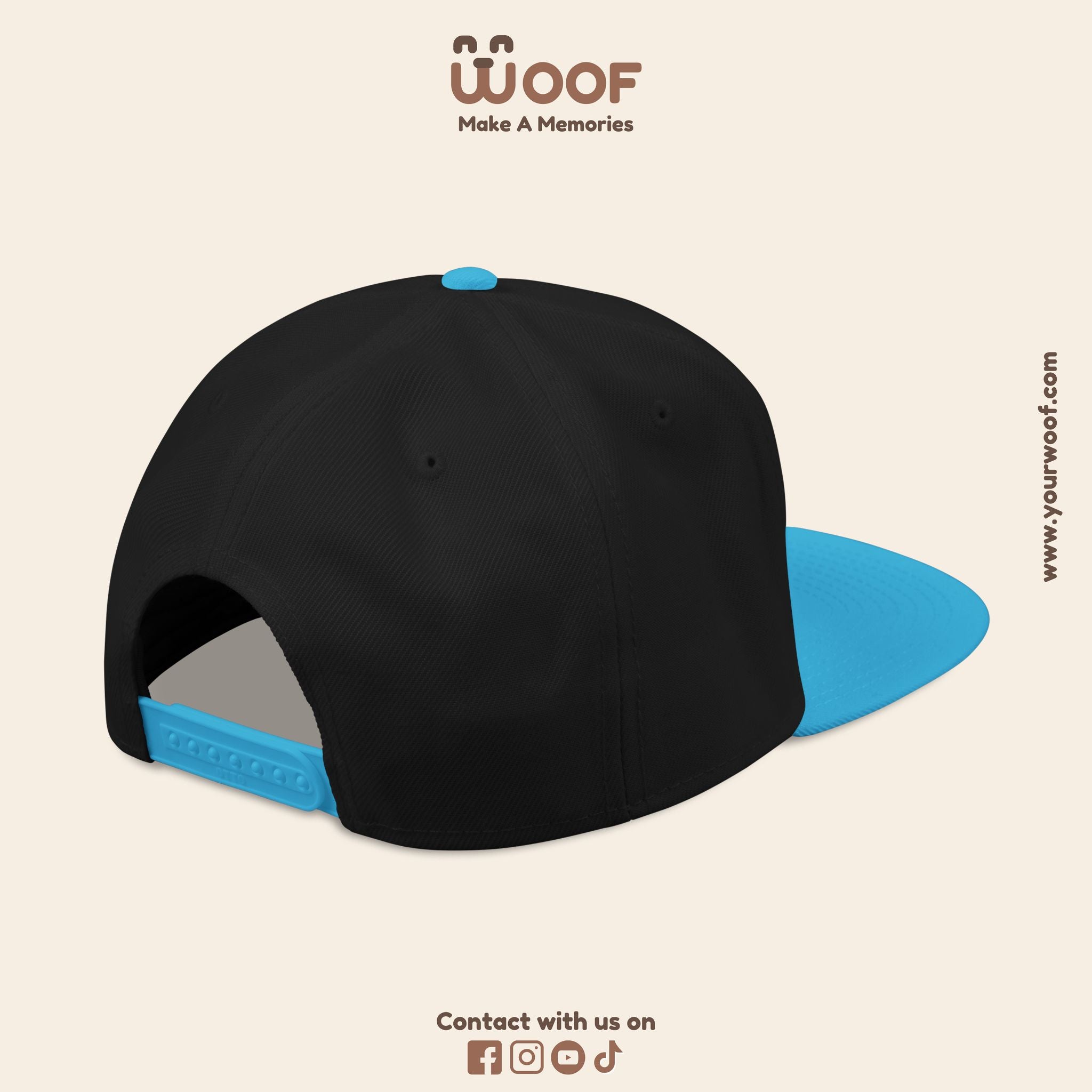 Custom Embroidered Snapback Hat, Personalized Cap, Unique Gifts, Dad Hat, Fashion Accessory, Customized Headwear