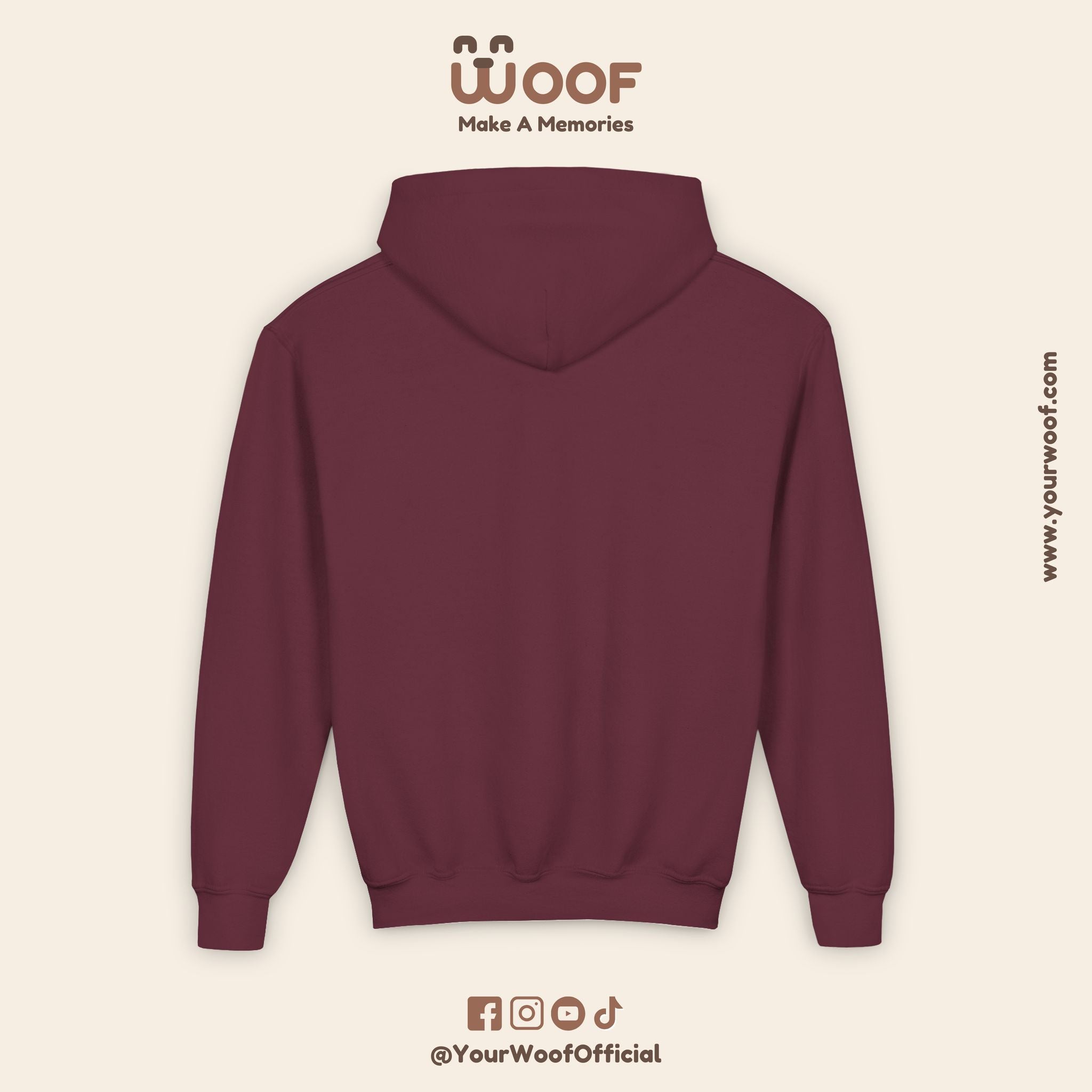 Youth Doge Boss Sweatshirt, Funny Dog Hoodie, Cool Gift for Dog Lovers, Youth Fashion, Casual Style for Kids