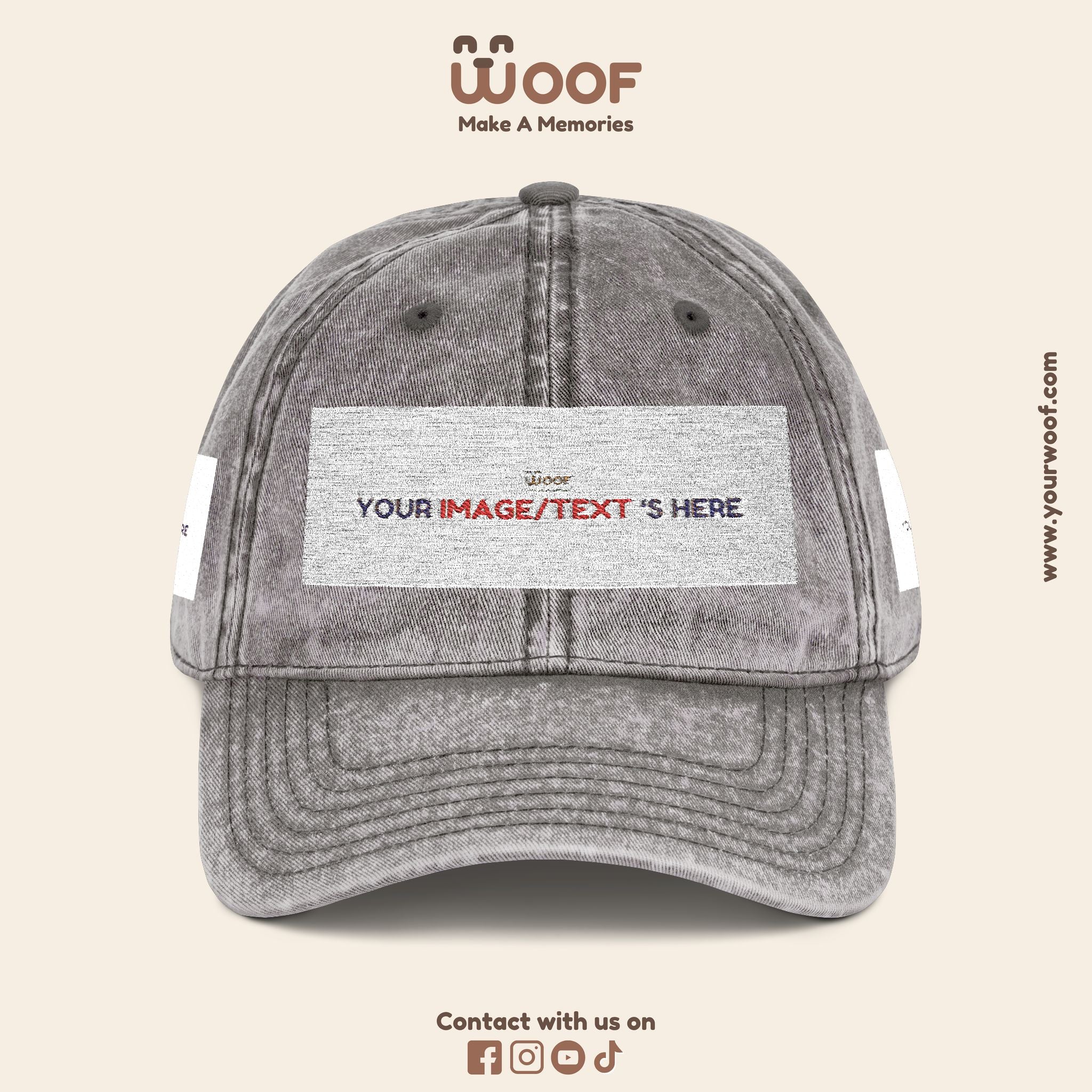 Vintage Cap with Custom Embroidery, Perfect Gift for Dad, Trendy Fashion Accessory, Ideal for Summer Outings, Unique Father's Day Gift