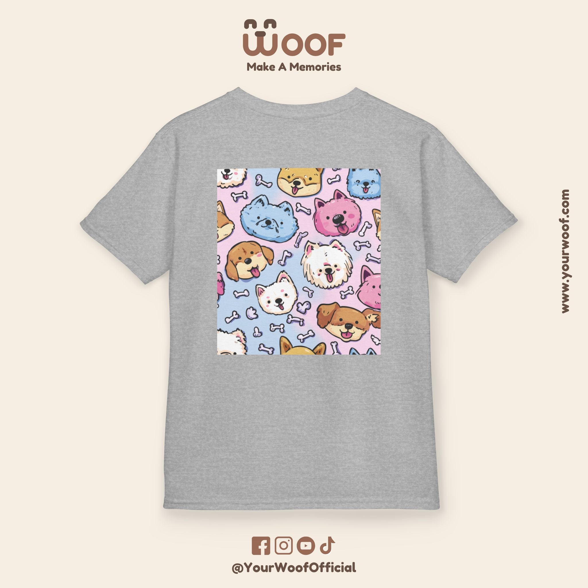 Cute Animal Illustration Kids Tee, Perfect for Birthday Gifts, Animal Lovers, Playdates, Summer Outings, Casual Wear