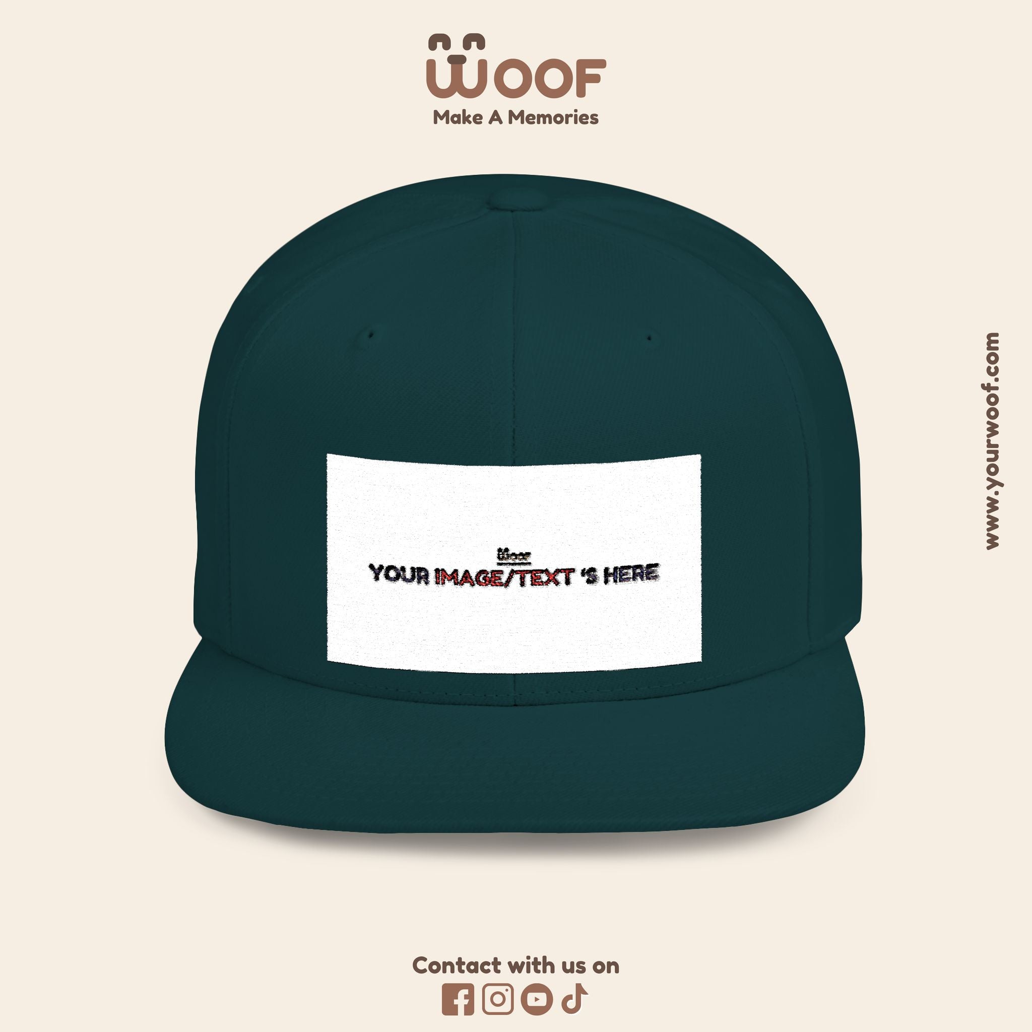 Stylish Flat Bill Snapback Hat, Custom Cap, Trendy Streetwear, Gift for Him/Her, Perfect for Events & Fashion Lovers