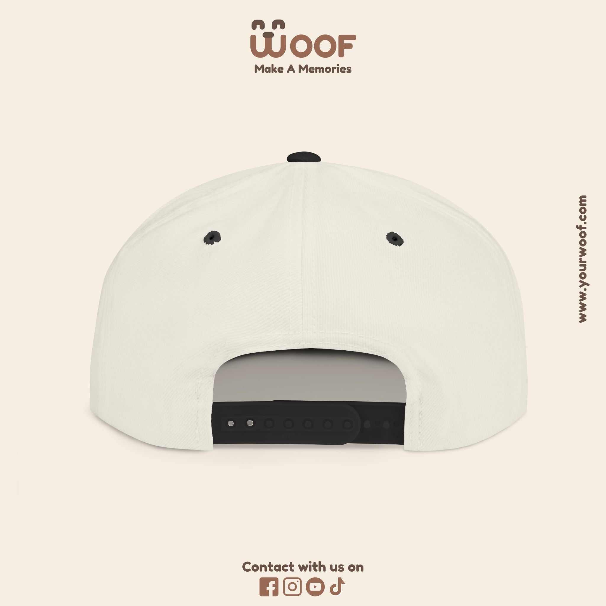 Stylish Flat Bill Snapback Hat, Custom Cap, Trendy Streetwear, Gift for Him/Her, Perfect for Events & Fashion Lovers