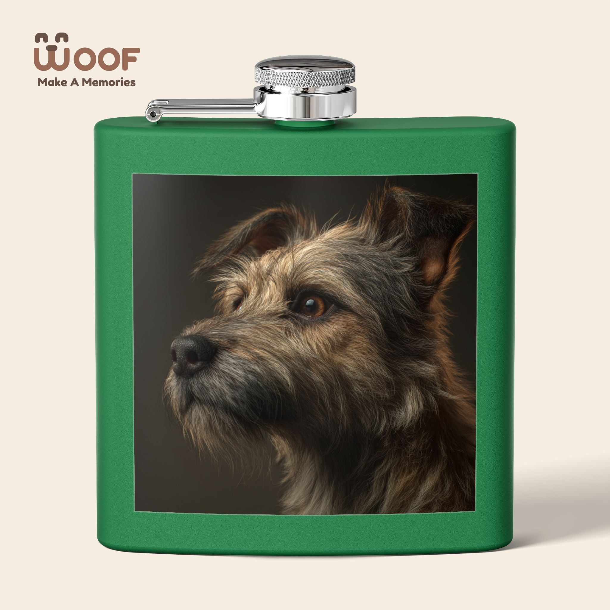Personalized Dog Lover's Flask, Stainless Steel Flask Gift for Pet Owners, Custom Engraved Wine Flask, Dog-Themed Travel Flask, Unique [...]