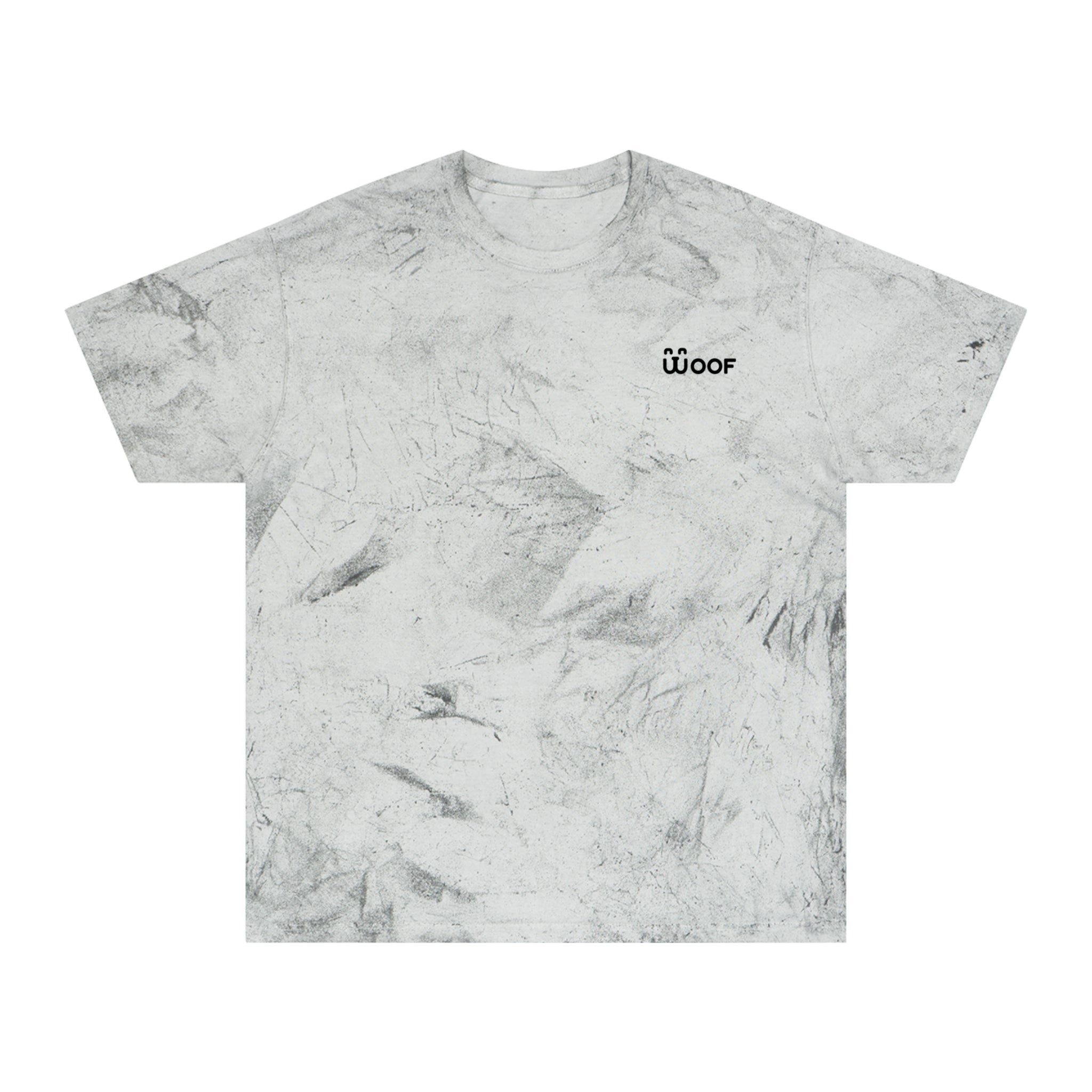 Unisex Color Blast Dog Lover T-Shirt | Woof Graphic Tee, Pet Owner Gift, Casual Wear, Summer Fashion, Animal Lover Shirt