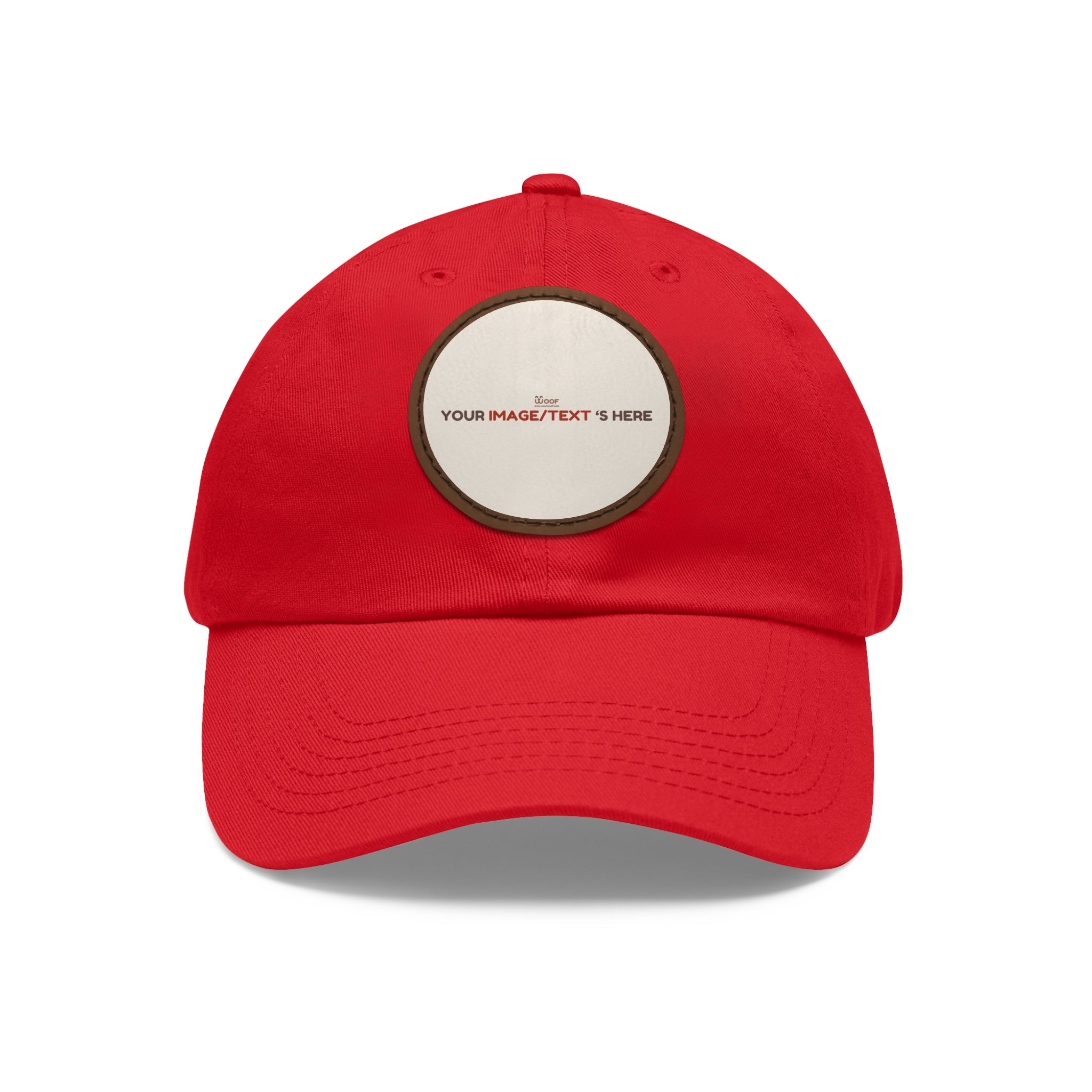 Stylish Dad Hat with Custom Leather Patch, Gifts for Dad, Casual Cap, Vintage Style Hat, Father's Day Accessories, Personalized Headwear