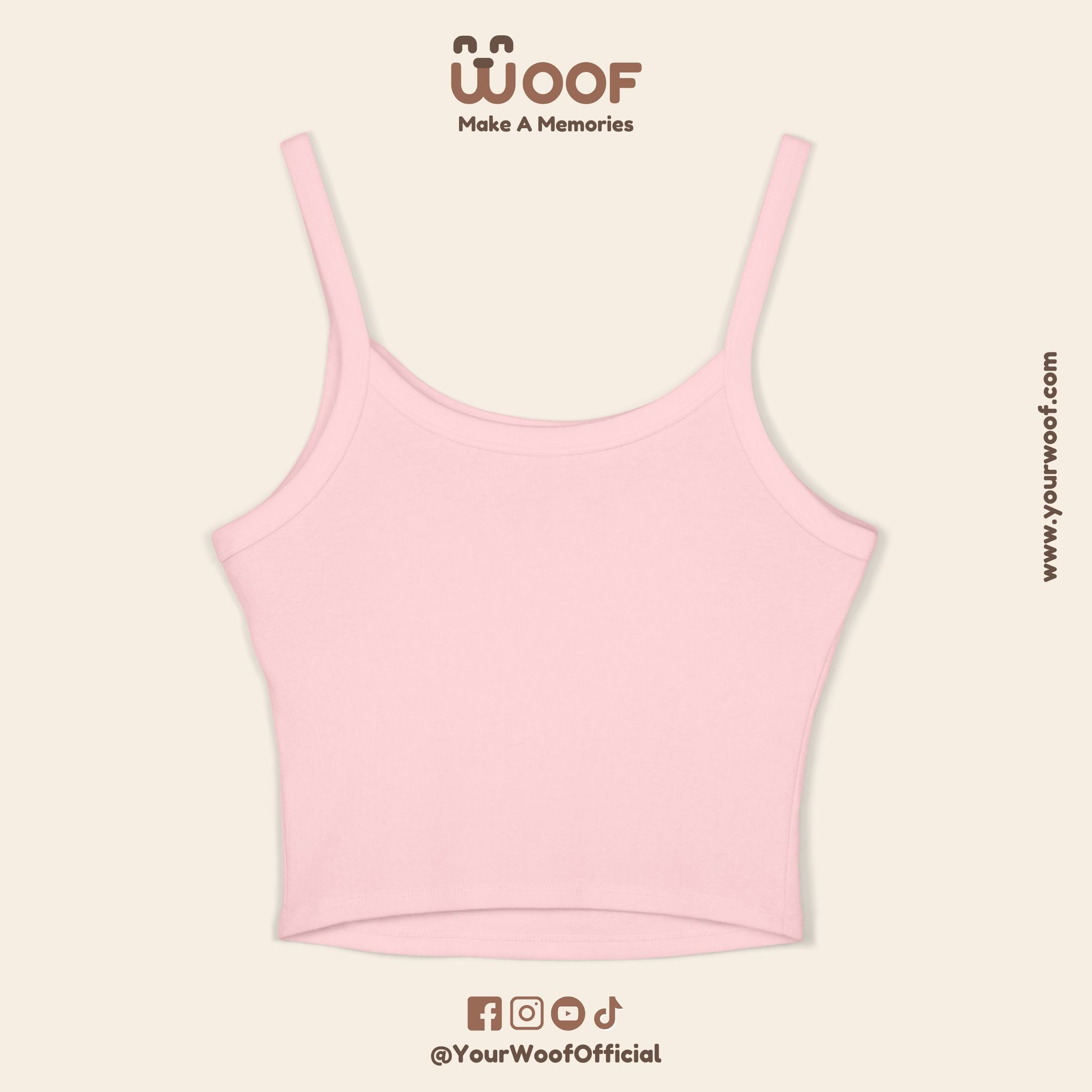 Cute Pet Lover's Spaghetti Strap Tank Top, Dog Mom Gift, Summer Top, Casual Wear, Animal Lover Apparel