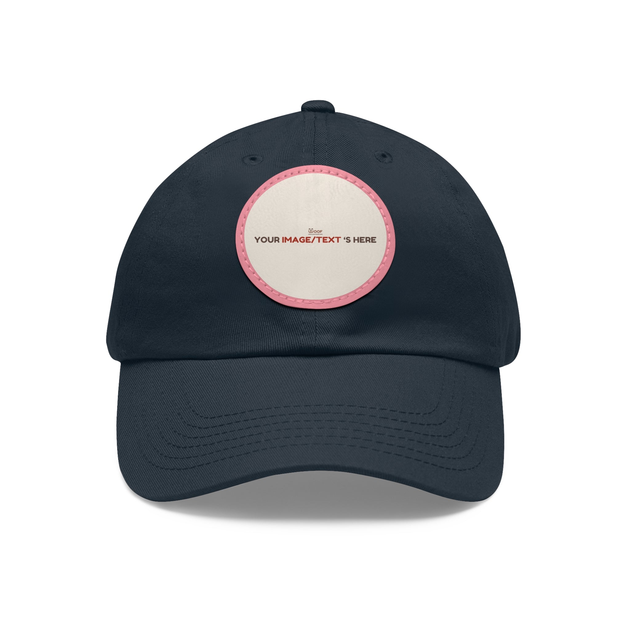 Stylish Dad Hat with Custom Leather Patch, Gifts for Dad, Casual Cap, Vintage Style Hat, Father's Day Accessories, Personalized Headwear