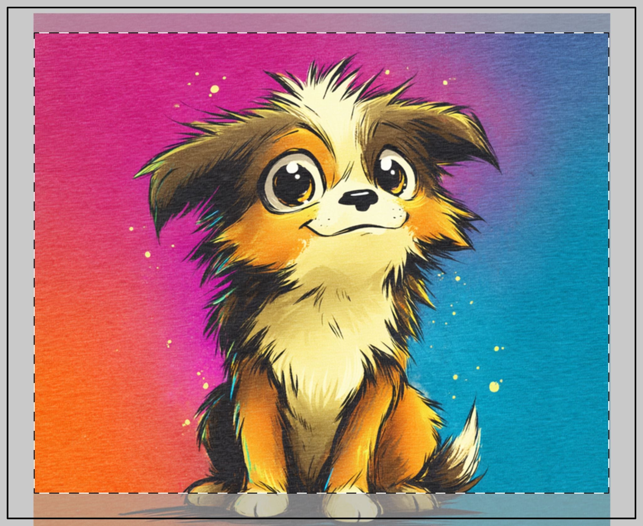 Charming Chihuahua Glass Candle, 11oz - Colorful Pet-Themed Decor for Animal Lovers