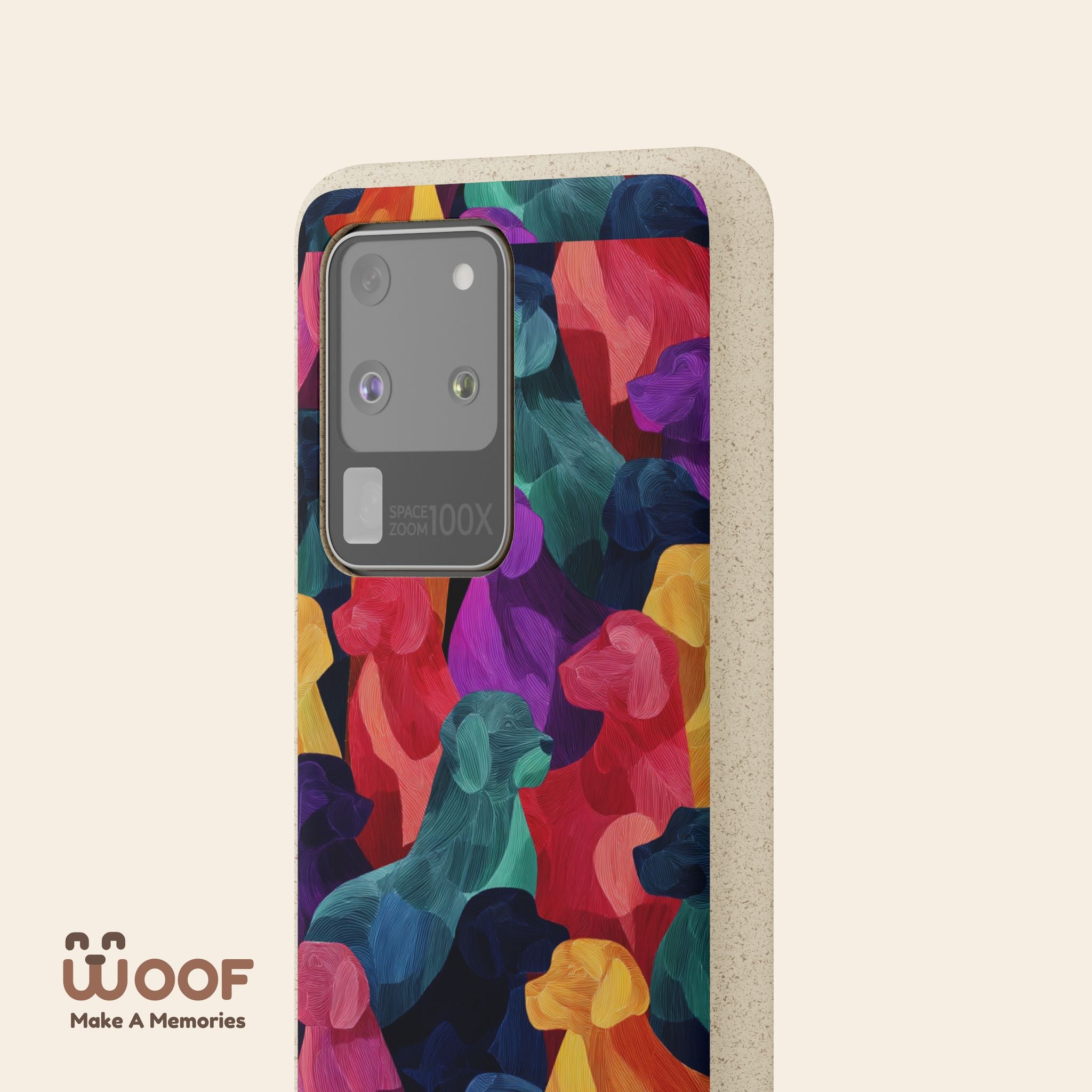 Colorful Dog-Themed Biodegradable Phone Cases, Eco-friendly Gifts for Pet Lovers, Sustainable Accessories for Everyday Use, Dog Lover [...]