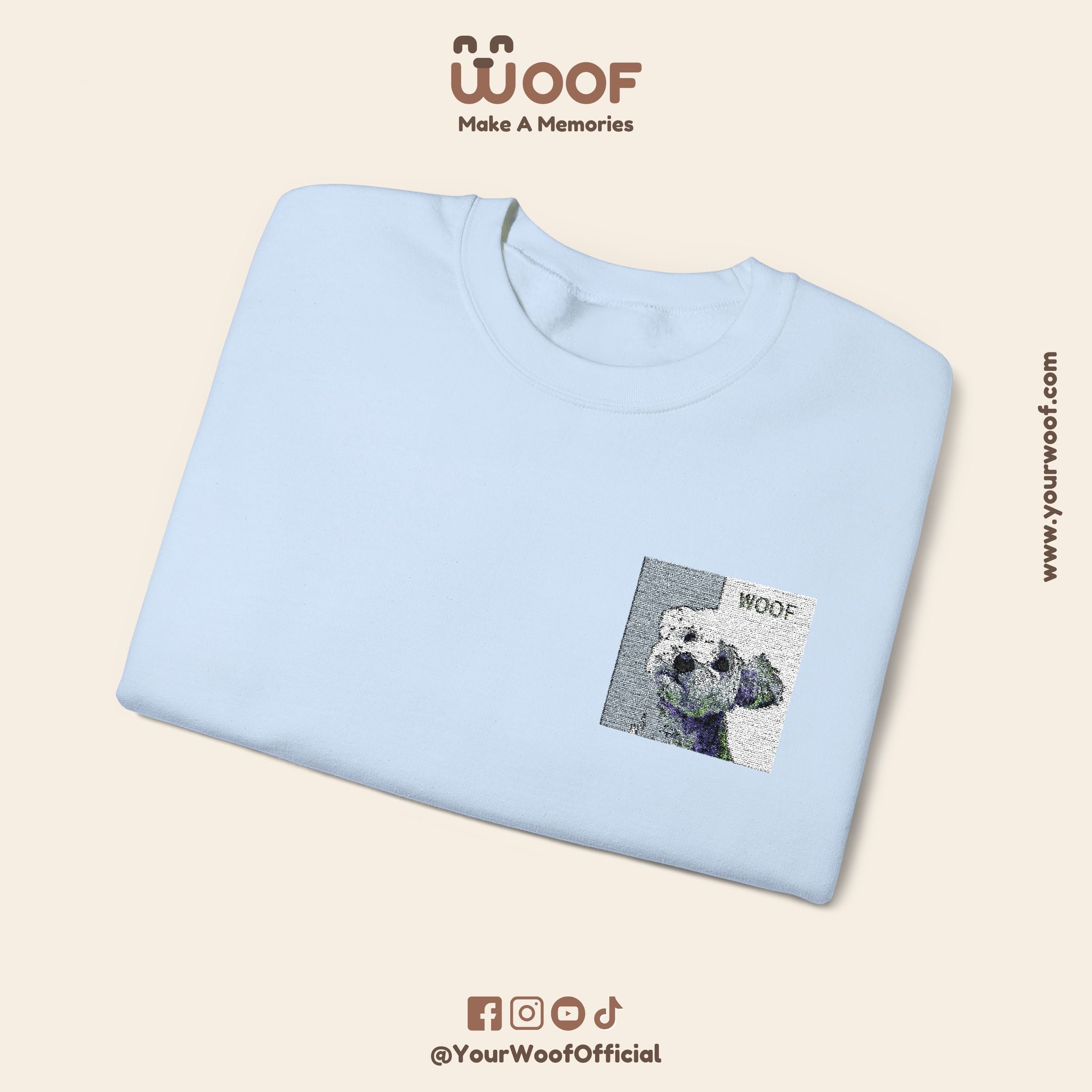 Cozy Dog Lover Crewneck Sweatshirt - Perfect Gift for Animal Lovers