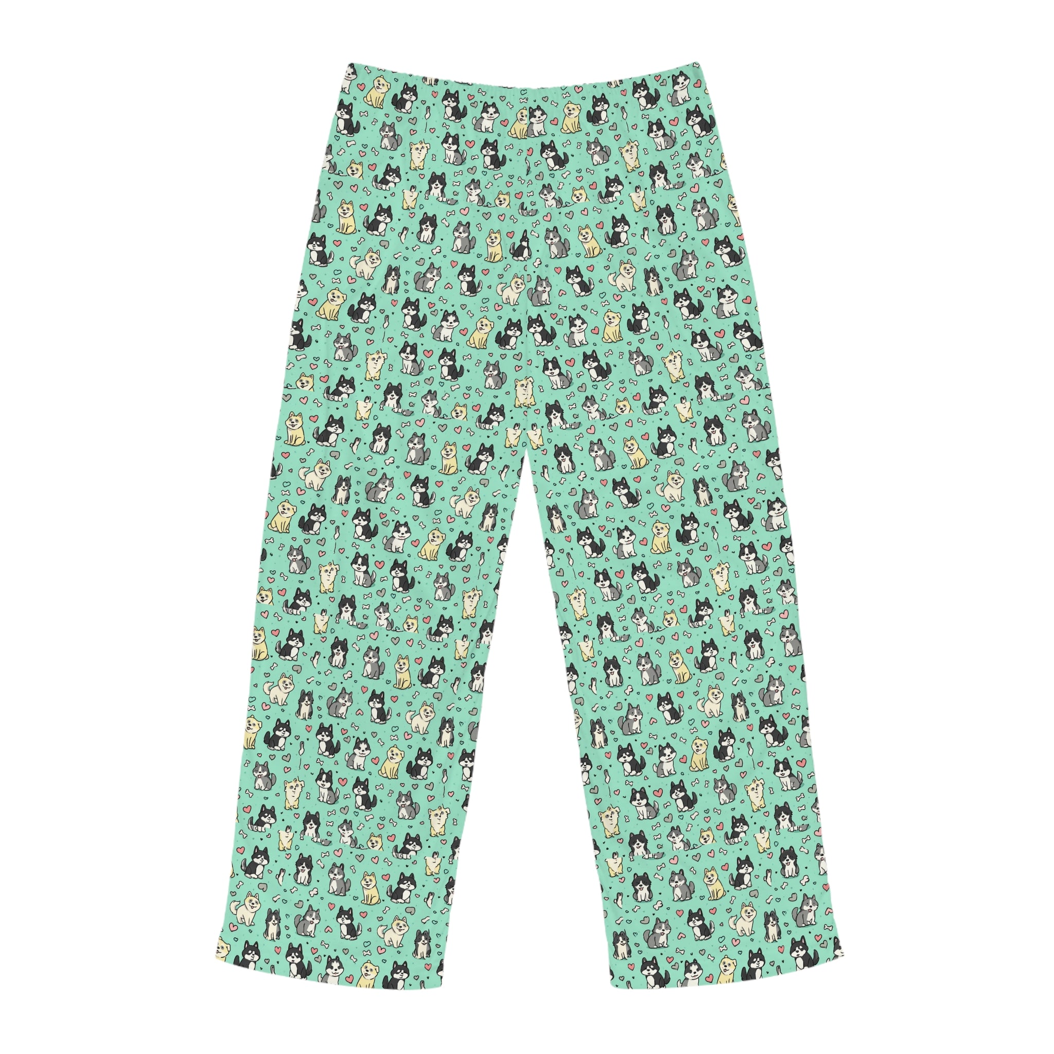 Cozy Men's Pajama Pants with Fun Animal Print, Perfect for Relaxing Nights, Sleepwear, Gift Ideas for Pet Lovers, Casual Lounging