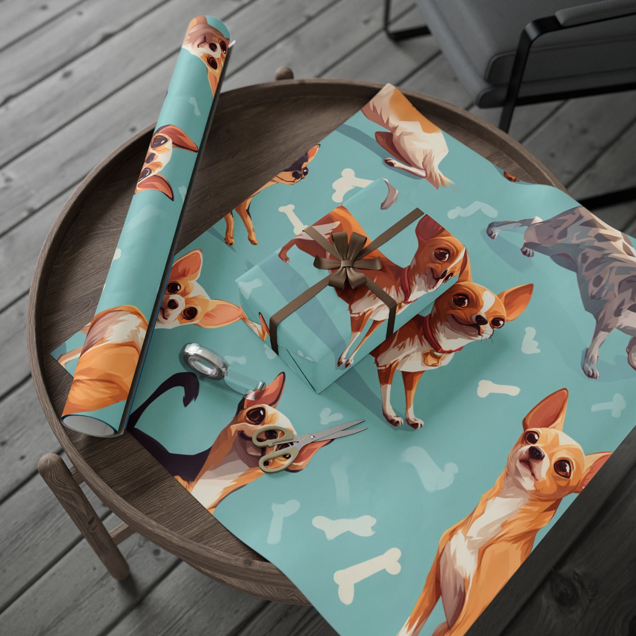 Chihuahua Wrapping Paper - Fun & Whimsical Gift Wrap for Dog Lovers