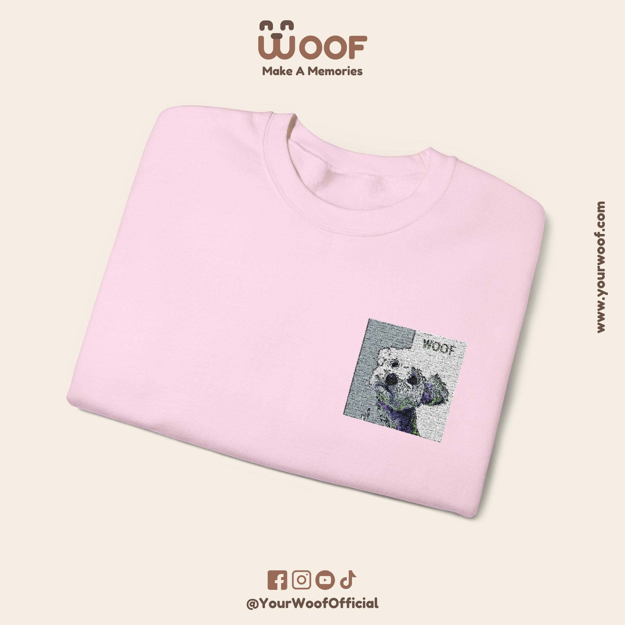 Cozy Dog Lover Crewneck Sweatshirt - Perfect Gift for Animal Lovers