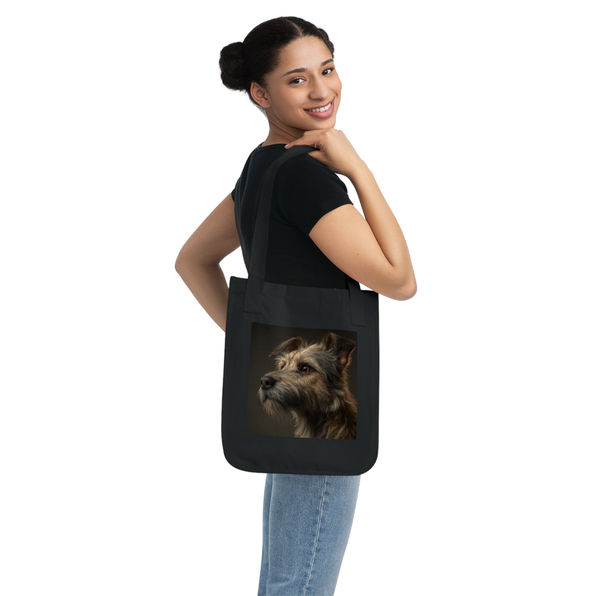 Organic Canvas Tote Bag with Dog Portrait, Eco-Friendly Pet Lover Gift, Dog Mom Tote, Reusable Shopping Bag, Dog Themed Accessories, [...]