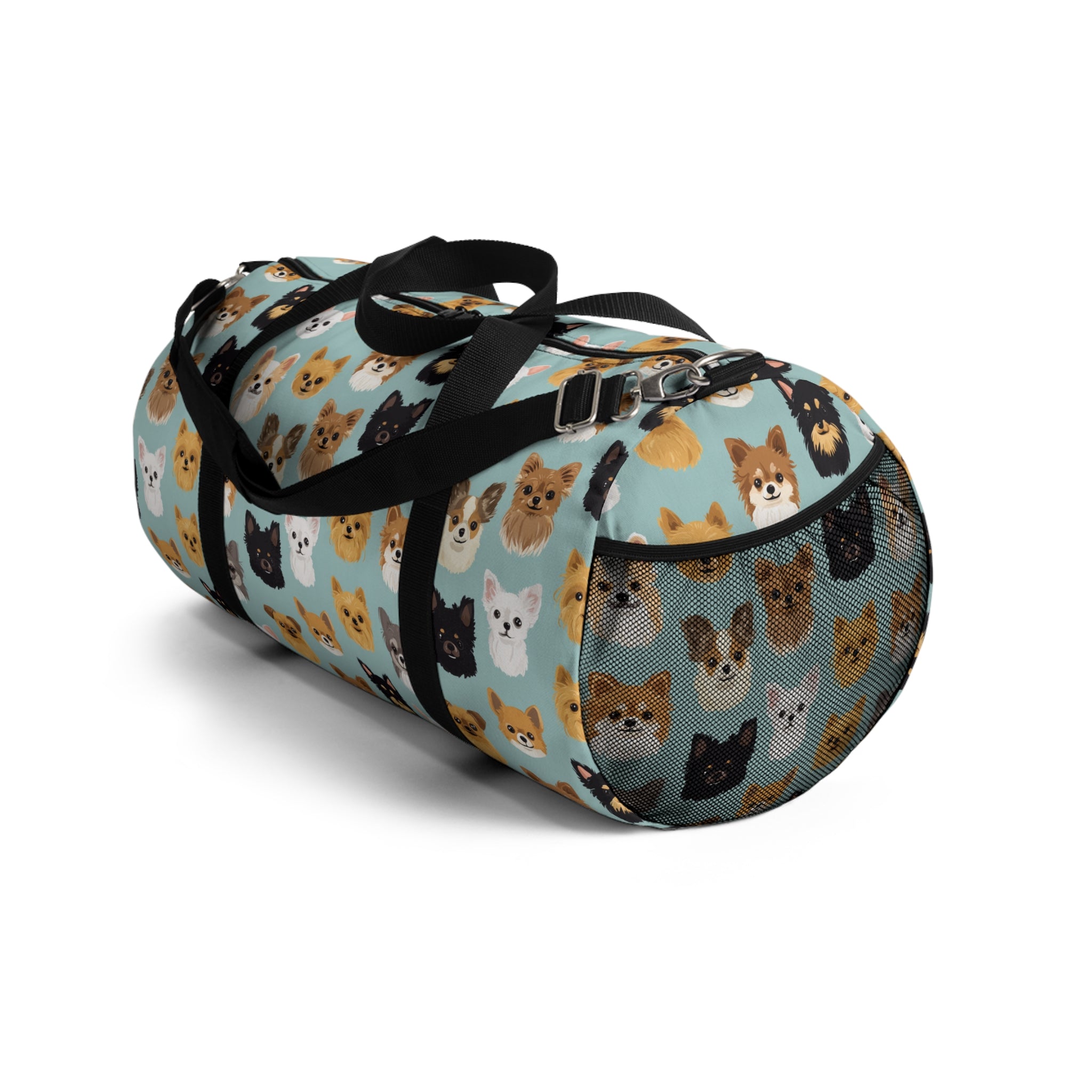 Cute Pet Lover Duffel Bag, Gym Bag, Travel Bag, Overnight Bag, Dog Cat Lover Gift, Fitness and Workout Gear