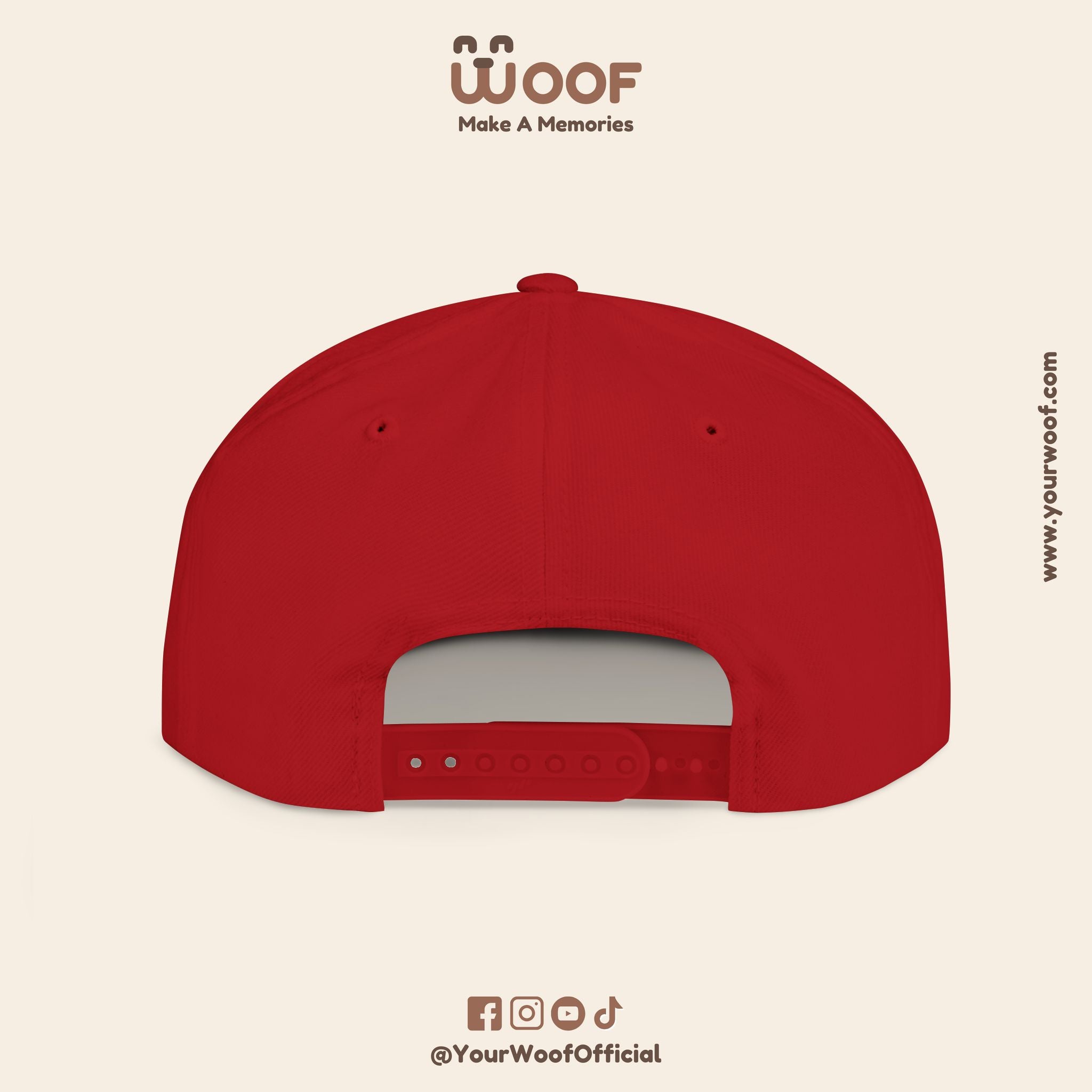 Dog Lover Flat Bill Snapback Hat, Casual Cap for Pet Owners, Dog Gift, Adjustable Hat, Fashion Accessory for Animal Lovers