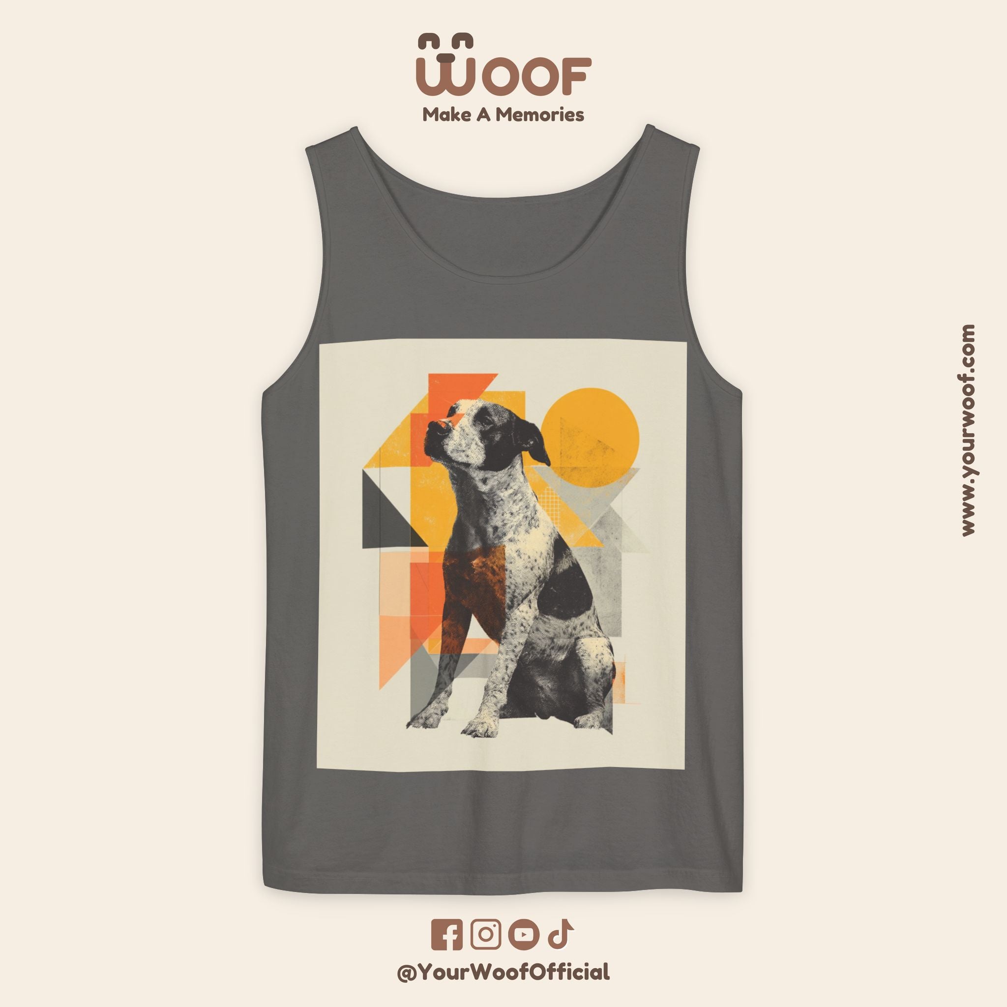 Unisex Dog Lover Tank Top - Perfect for Pet Owners, Graphic Tee for Summer, Gift for Dog Lovers, Cute Animal Apparel, Boss Doggo Shirt