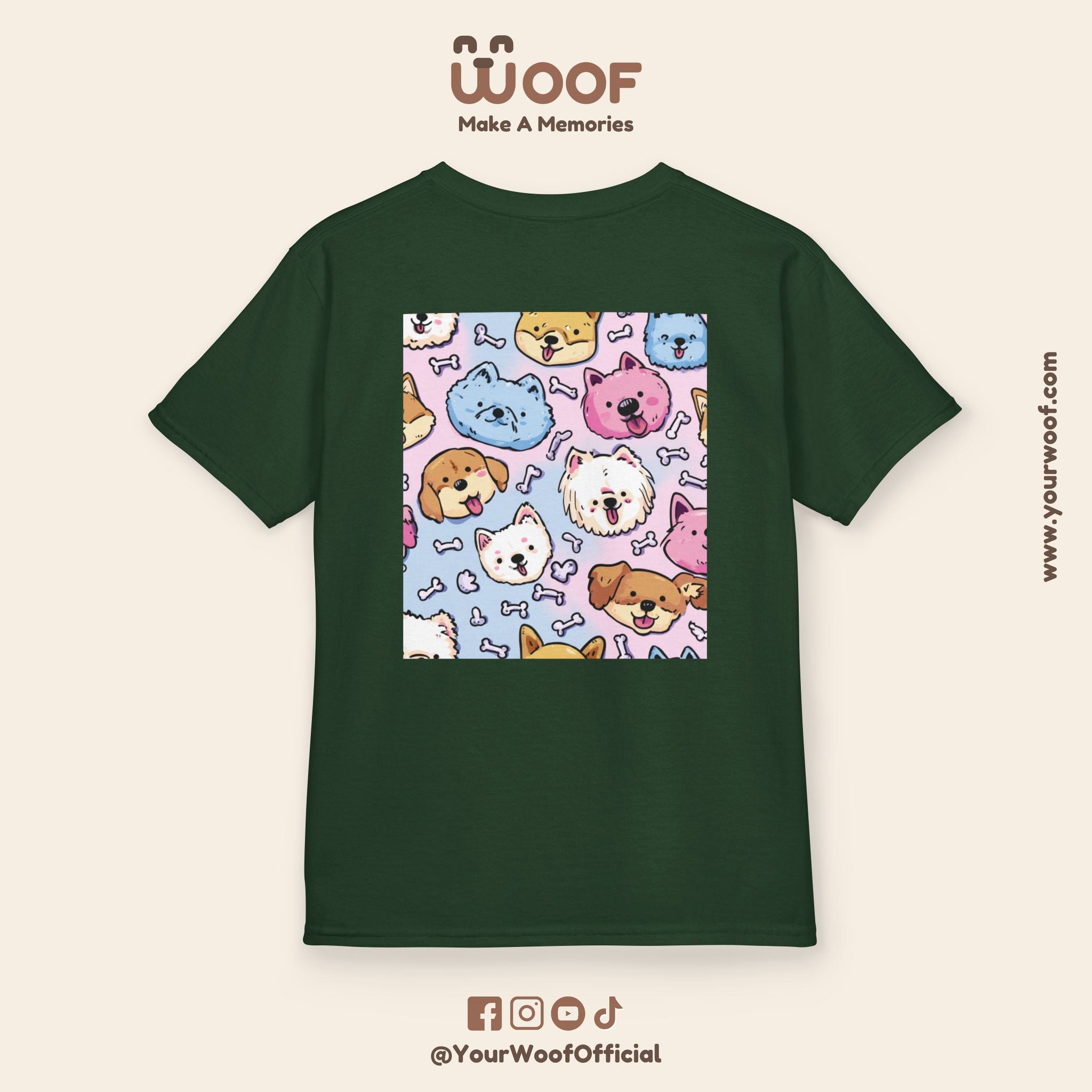Cute Animal Illustration Kids Tee, Perfect for Birthday Gifts, Animal Lovers, Playdates, Summer Outings, Casual Wear