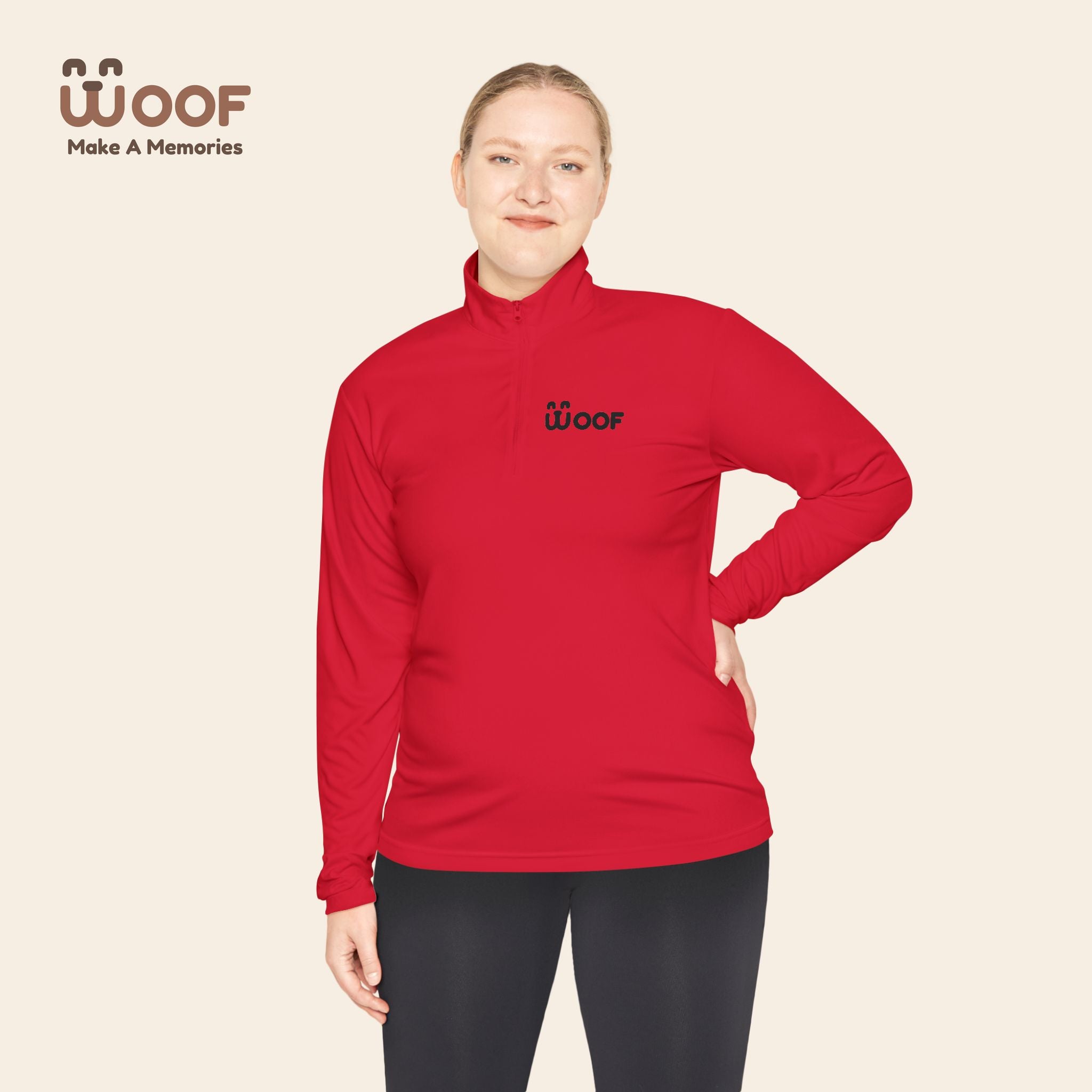 Stylish Unisex Quarter-Zip Pullover with Dog and Floral Design, Perfect for Casual Wear, Outdoor Adventures, Gift Idea, Spring [...]