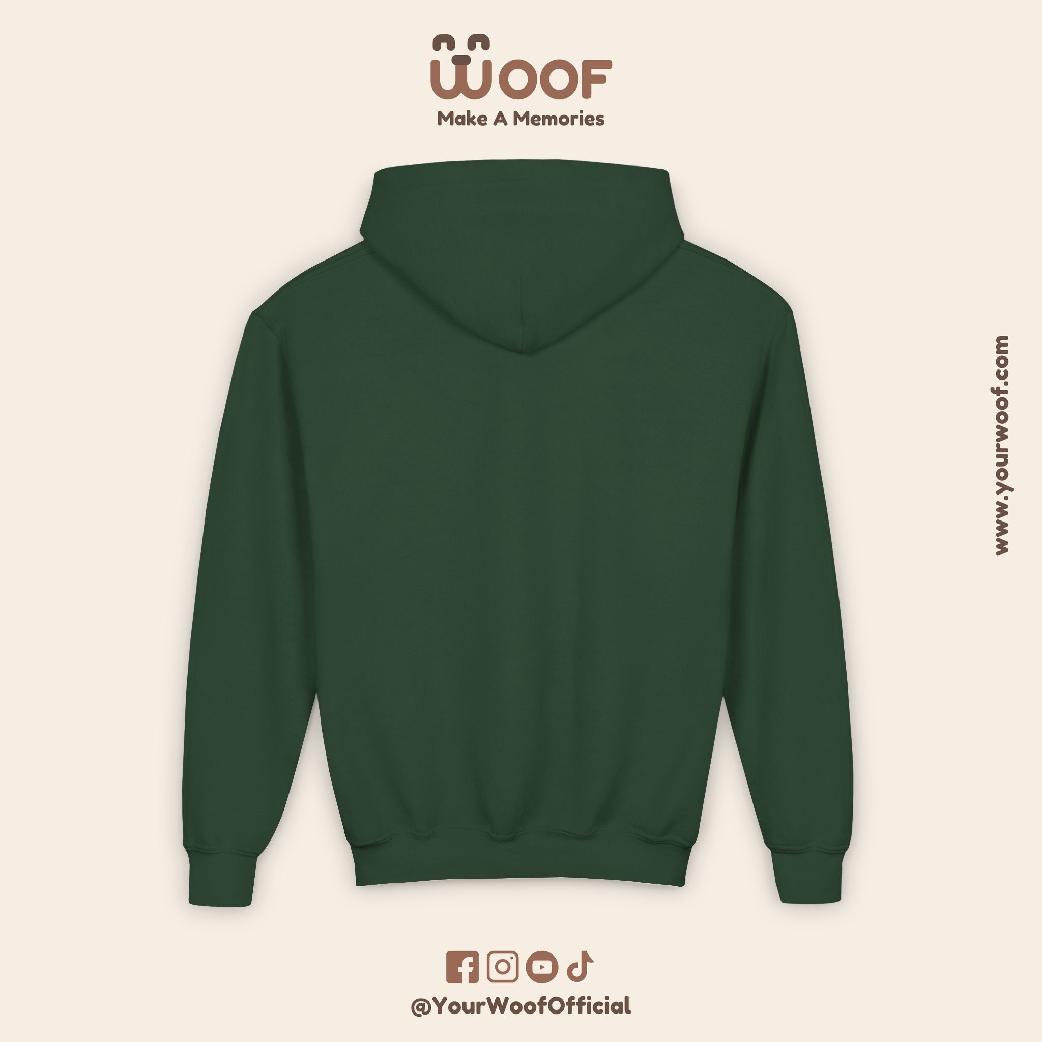 Youth Doge Boss Sweatshirt, Funny Dog Hoodie, Cool Gift for Dog Lovers, Youth Fashion, Casual Style for Kids