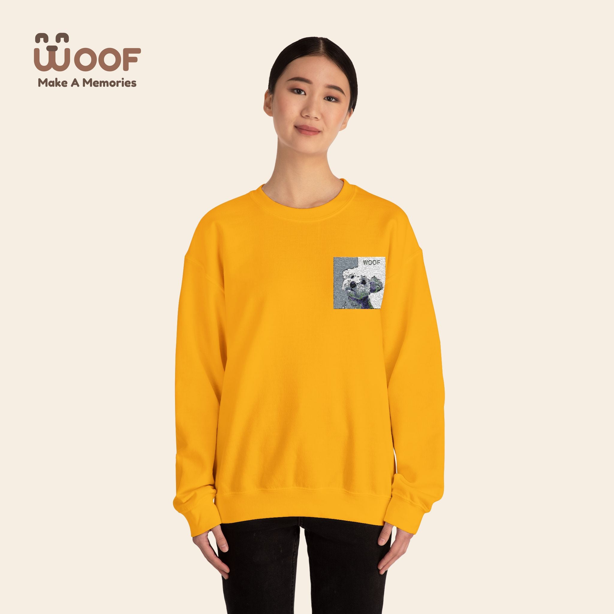 Cozy Dog Lover Crewneck Sweatshirt - Perfect Gift for Animal Lovers