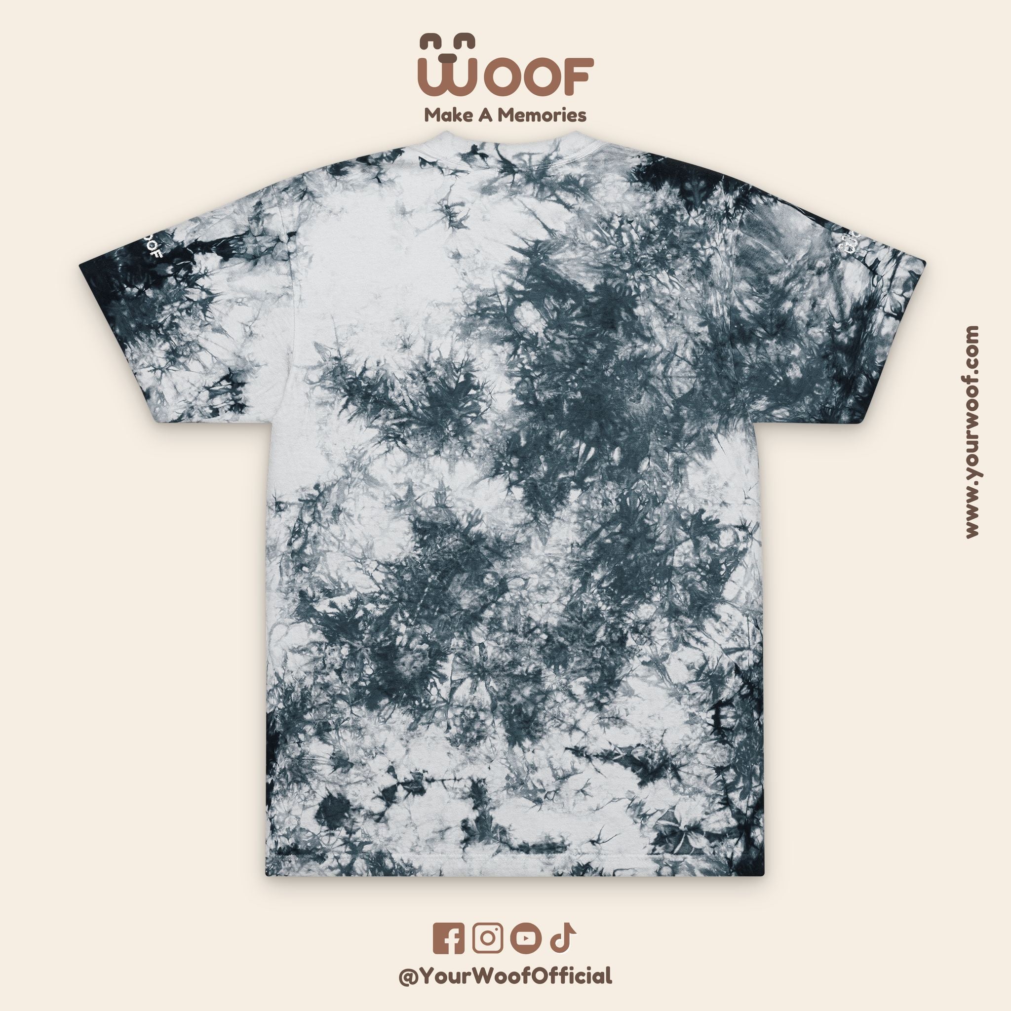 Colorful Oversized Tie-Dye T-Shirt, Relaxed Fit, Summer Vibes, Casual Wear, Gift for Friends, Festival Fashion, Embroidery