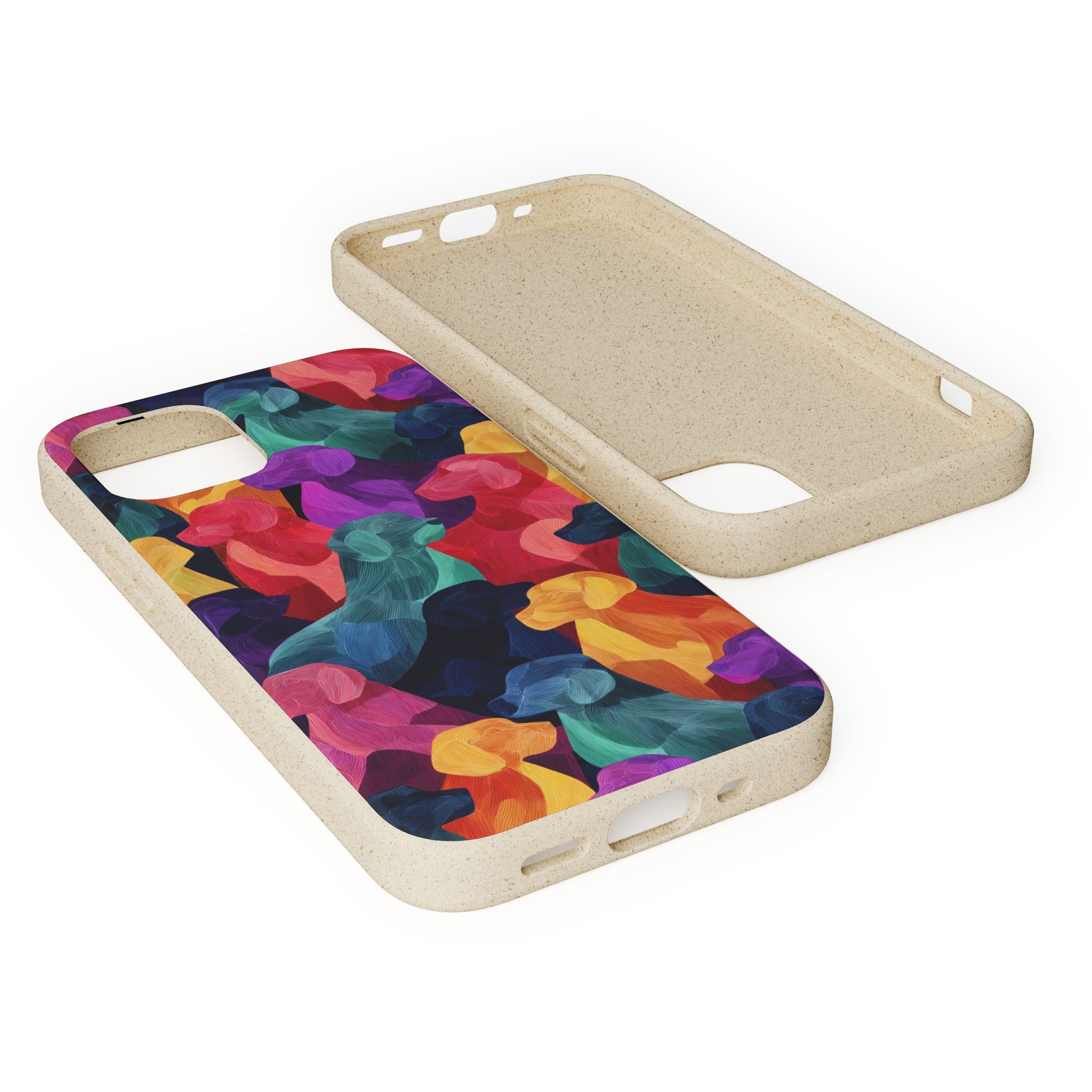 Colorful Dog-Themed Biodegradable Phone Cases, Eco-friendly Gifts for Pet Lovers, Sustainable Accessories for Everyday Use, Dog Lover [...]