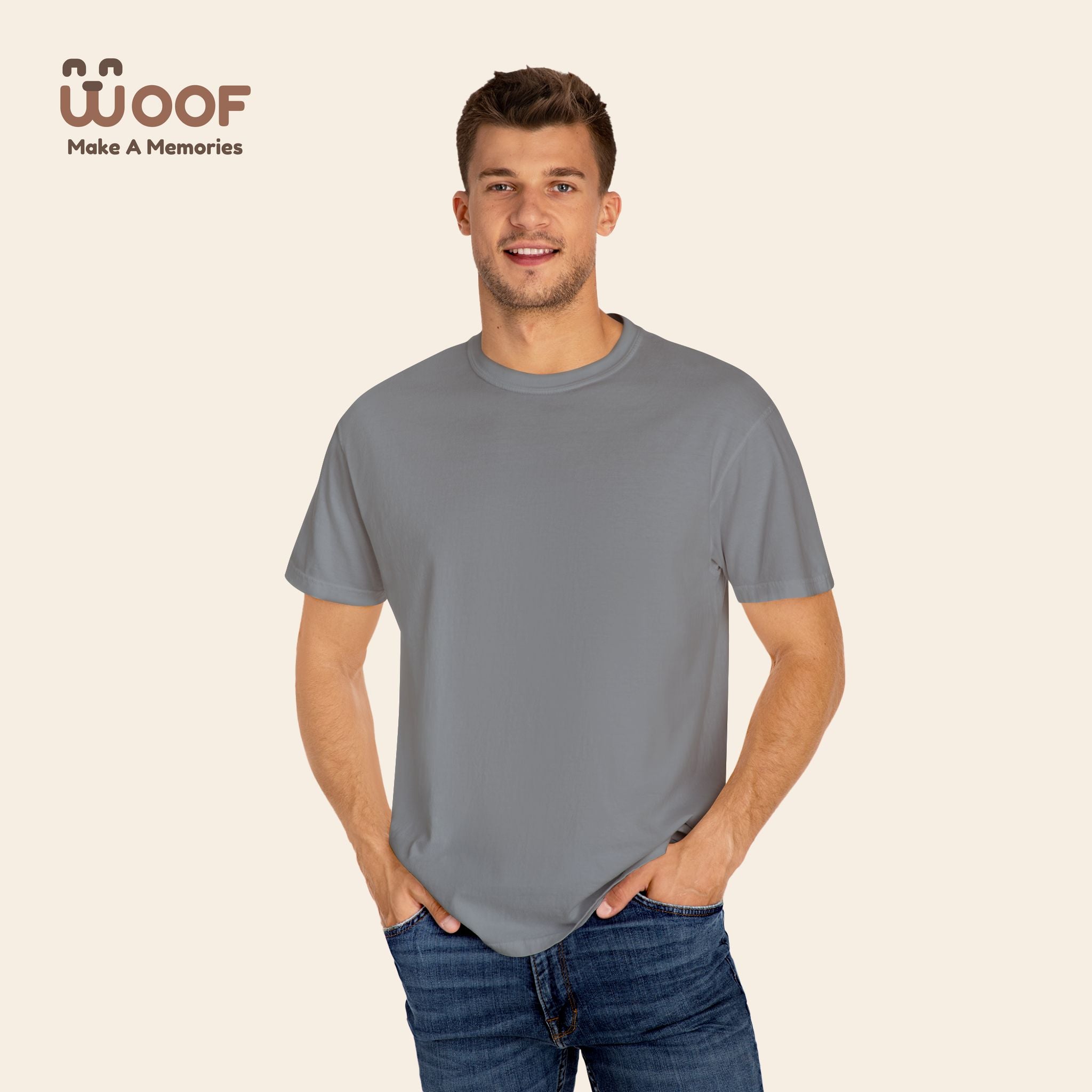 Dog Lover Unisex Garment-Dyed T-Shirt | Casual Pet Apparel, Gifts for Dog Lovers, Animal Lover Tee, Cute Dog T-Shirt, Pet Owner Fashion
