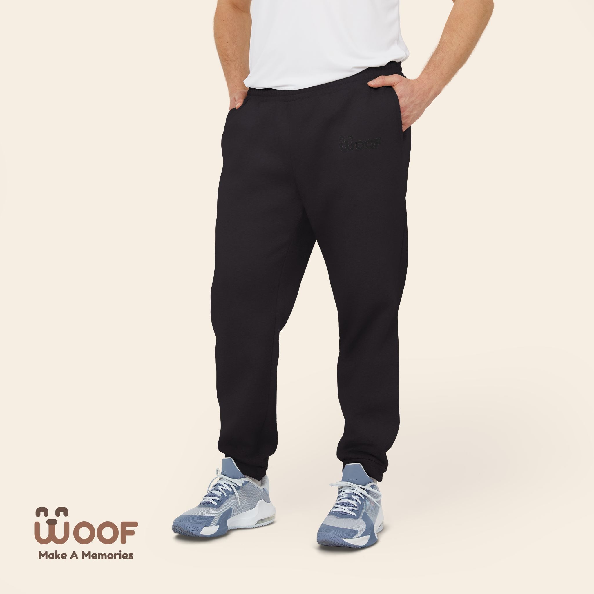 Stylish Adidas Unisex Fleece Joggers for Cozy Comfort, Casual Wear, Workout Gear, Dog Lovers, Athleisure Essentials