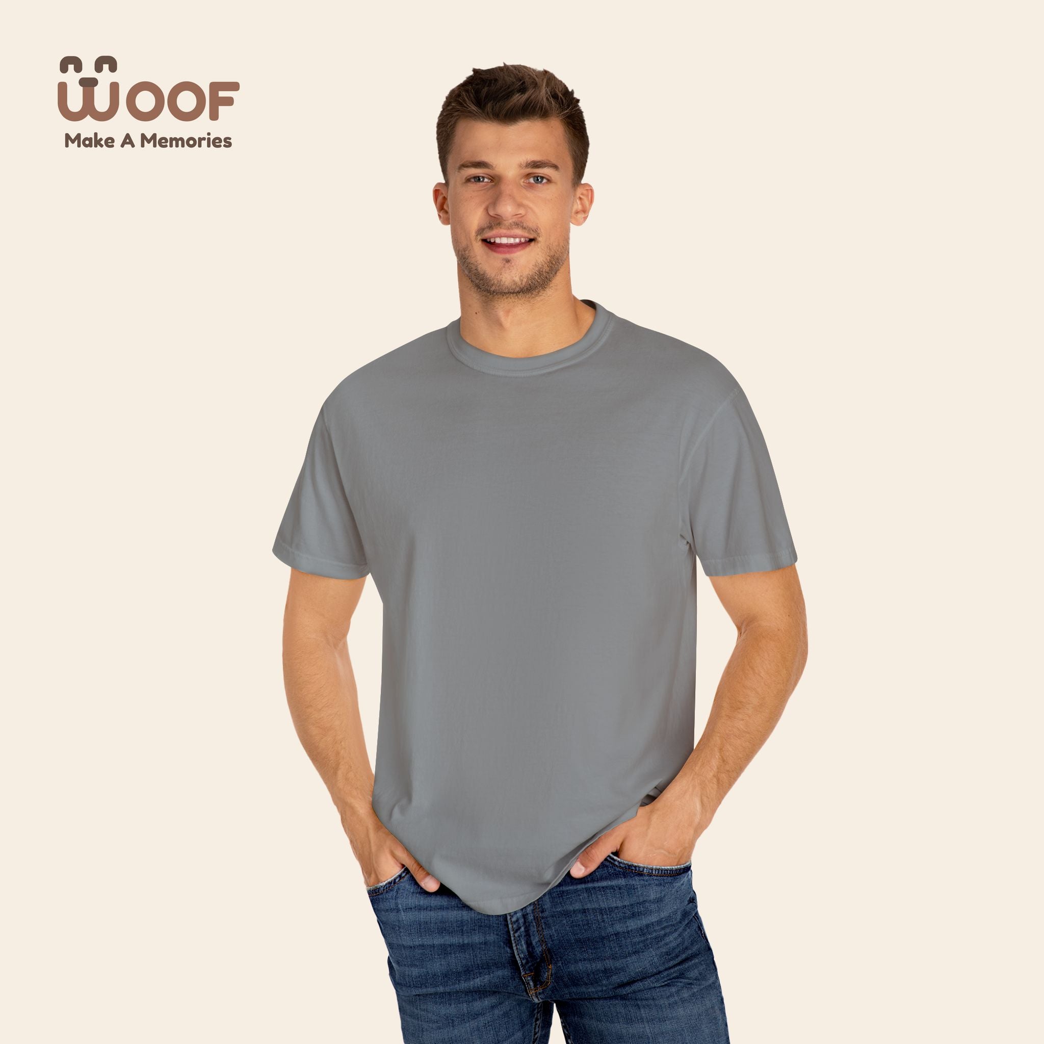 Dog Lover Unisex Garment-Dyed T-Shirt | Casual Pet Apparel, Gifts for Dog Lovers, Animal Lover Tee, Cute Dog T-Shirt, Pet Owner Fashion