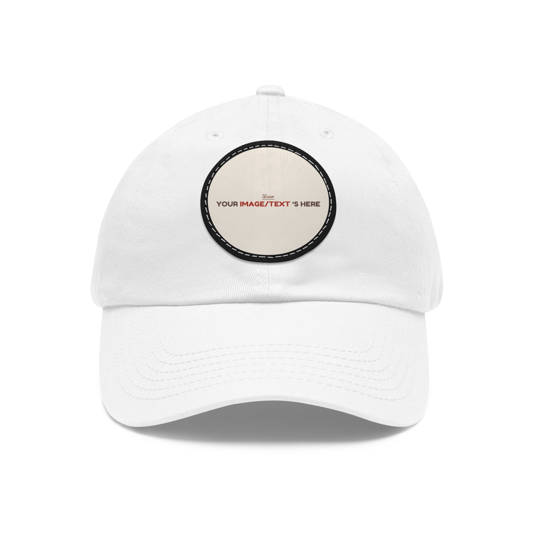 Stylish Dad Hat with Custom Leather Patch, Gifts for Dad, Casual Cap, Vintage Style Hat, Father's Day Accessories, Personalized Headwear