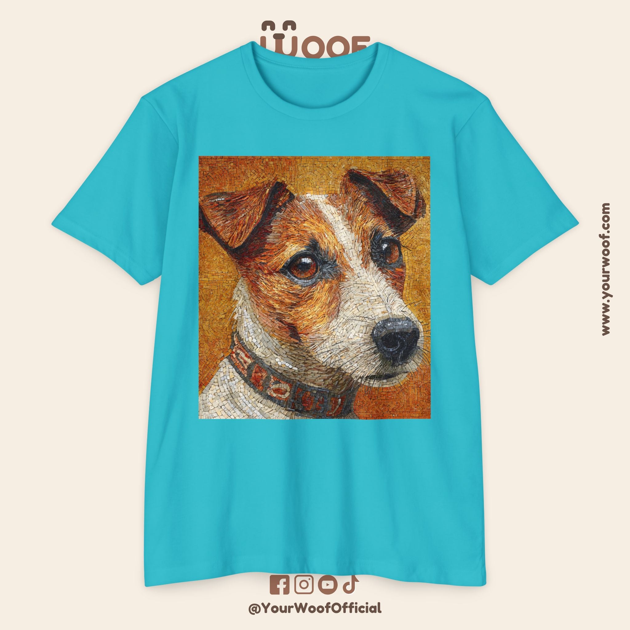 Dog Lover's Portrait T-shirt | Unisex Graphic Tee | Pet Gift | Animal Lover Apparel | Cute Dog Shirt | Animal Artwork Tee