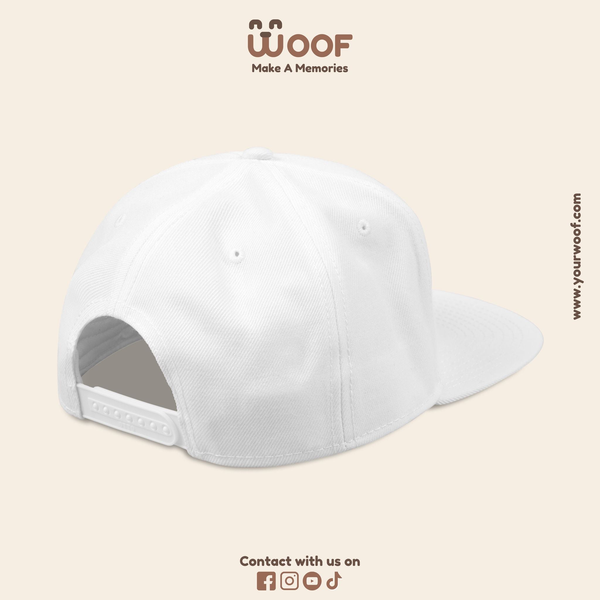 Custom Embroidered Snapback Hat, Personalized Cap, Unique Gifts, Dad Hat, Fashion Accessory, Customized Headwear