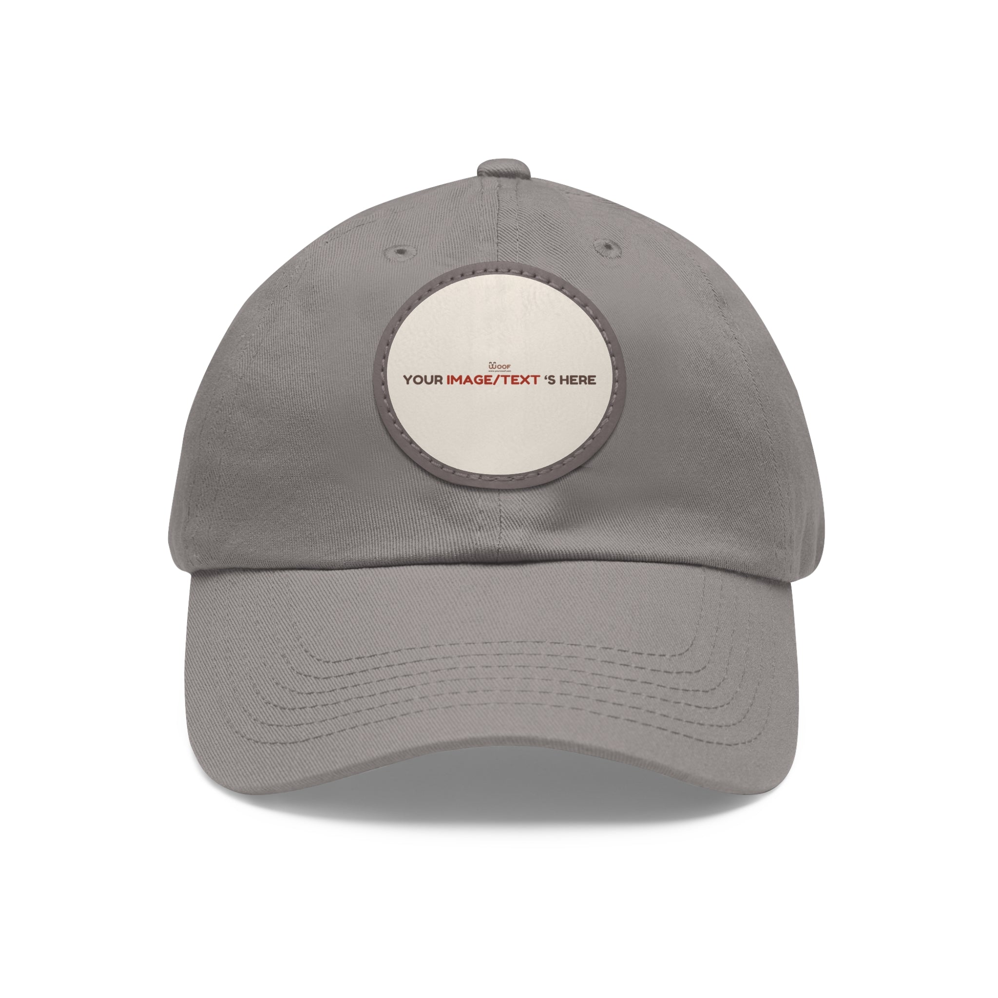 Stylish Dad Hat with Custom Leather Patch, Gifts for Dad, Casual Cap, Vintage Style Hat, Father's Day Accessories, Personalized Headwear