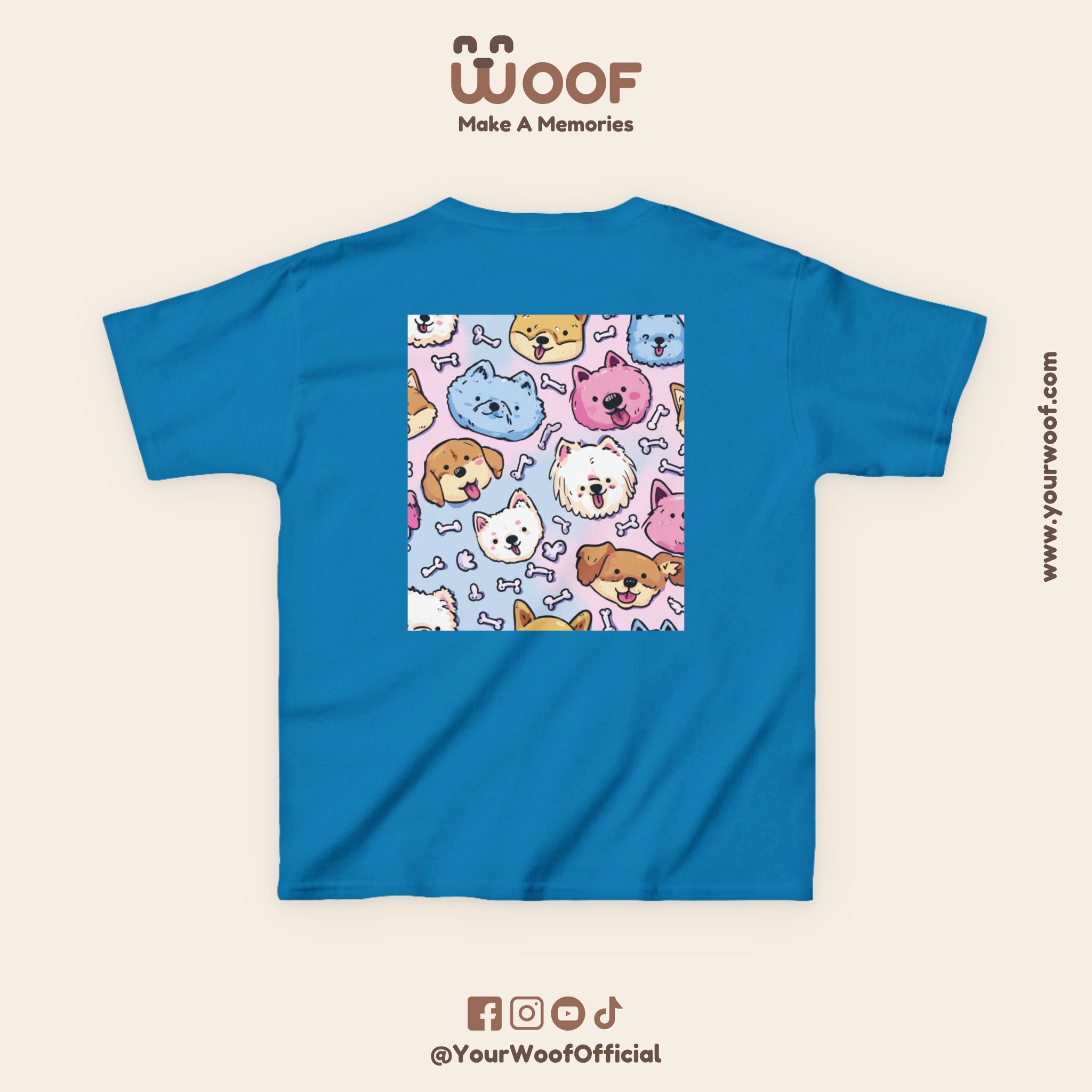 Cute Animal Illustration Kids Tee, Perfect for Birthday Gifts, Animal Lovers, Playdates, Summer Outings, Casual Wear