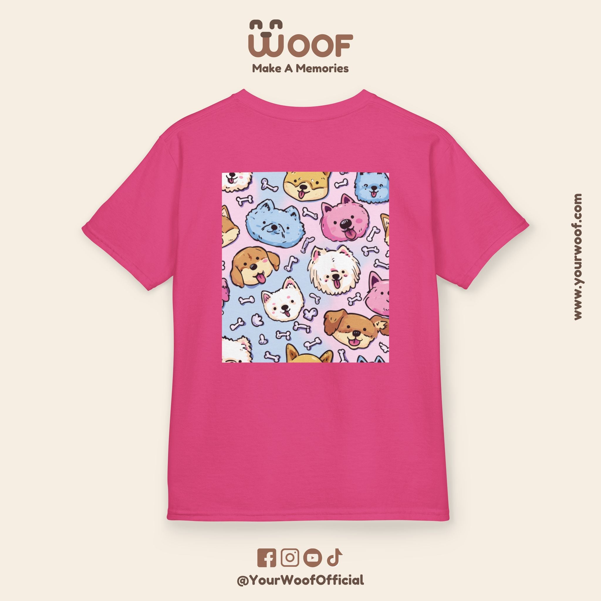 Cute Animal Illustration Kids Tee, Perfect for Birthday Gifts, Animal Lovers, Playdates, Summer Outings, Casual Wear