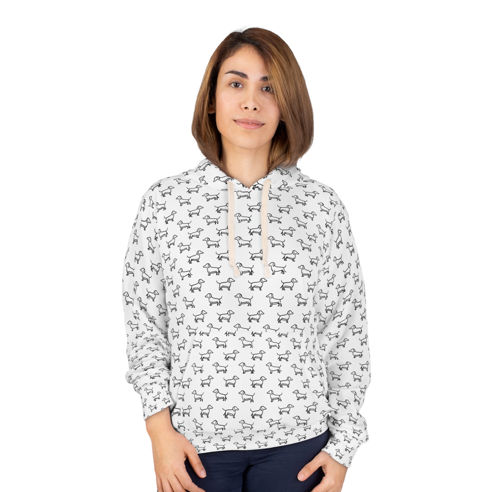 Dog Lover Unisex Pullover Hoodie, Casual Pet Sweatshirt, Gifts for Dog Owners, Cozy Animal Apparel, Perfect for Everyday Use