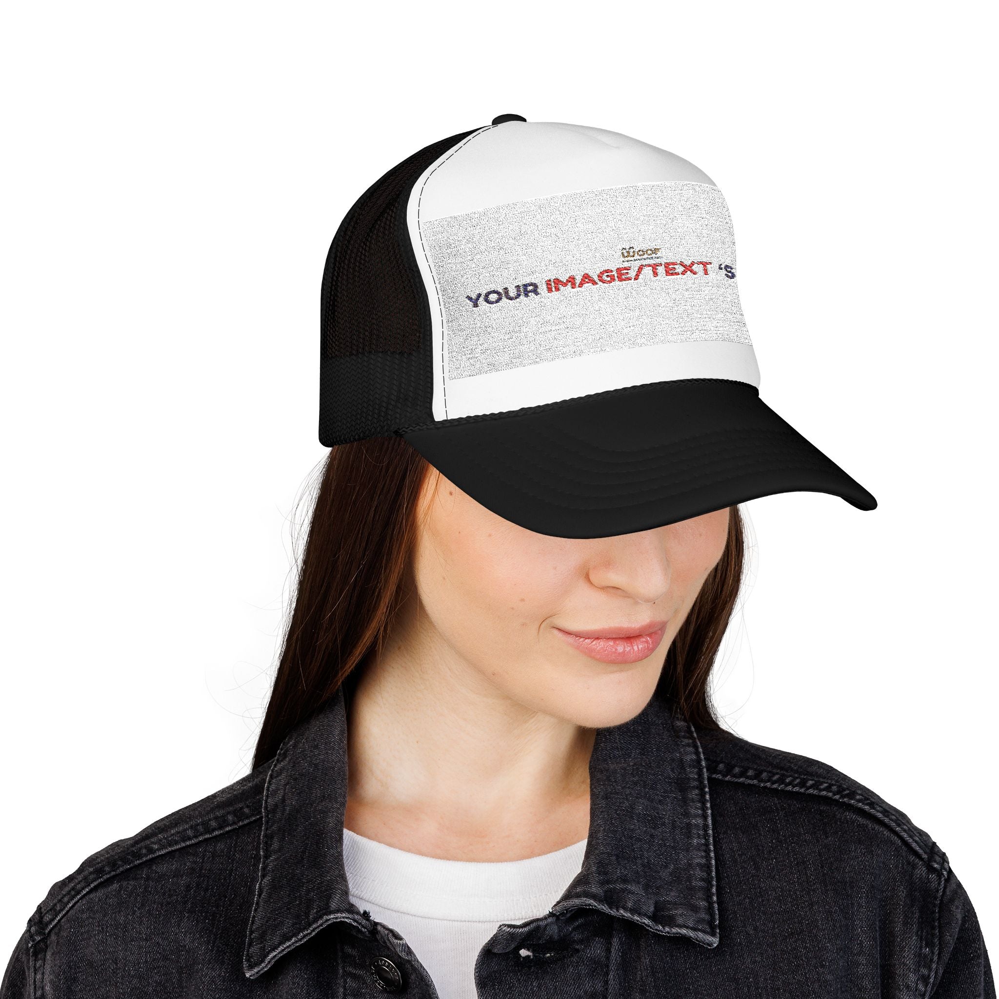 Custom Embroidered Foam Trucker Hat - Personalized Gift, Summer Style, Outdoor Activities, Perfect for Festivals, Everyday Wear