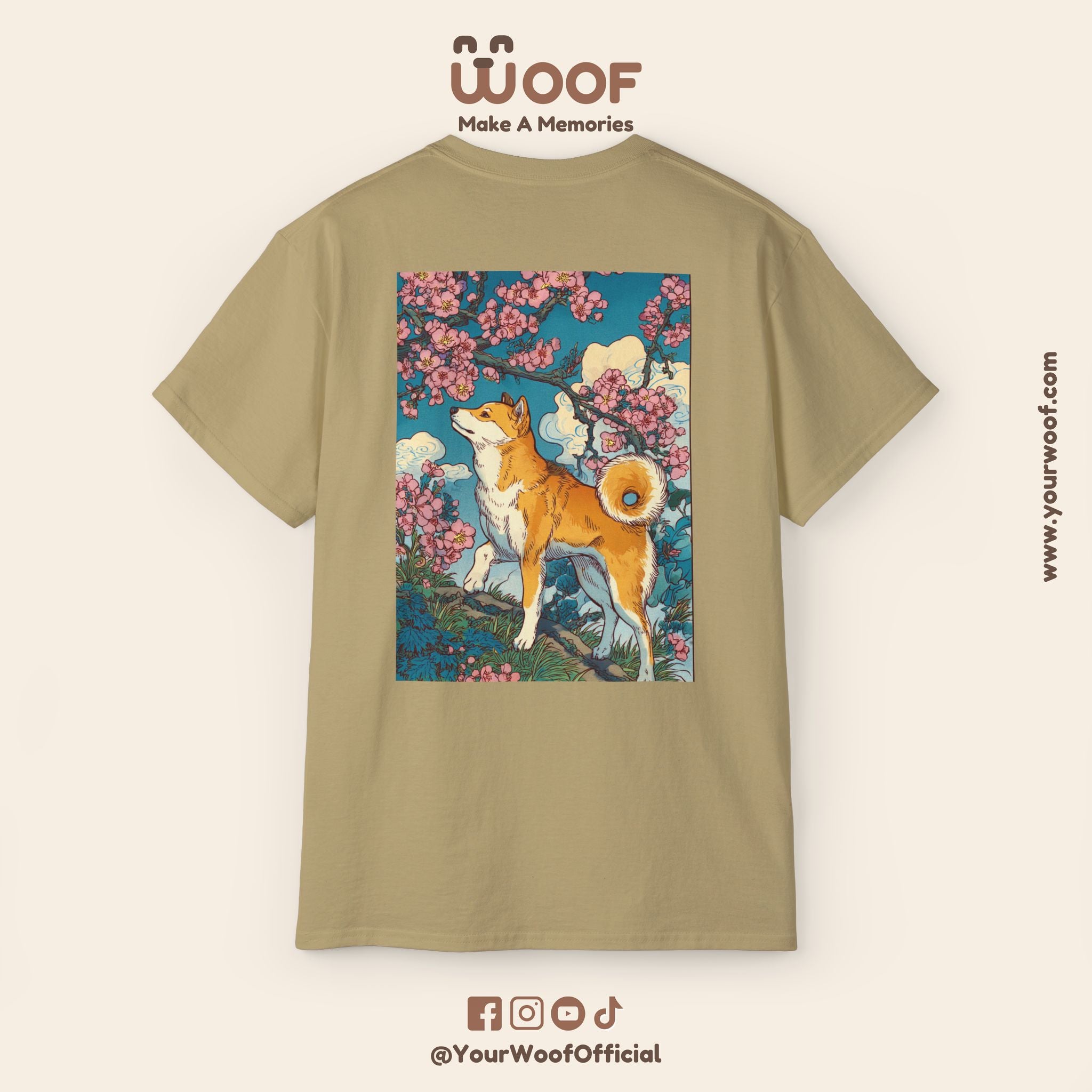 Floral Dog Art Tee, Unisex Tee, Pet Lover Shirt, Eco-Friendly Fashion, Gift for Dog Owners, Dog Mom Gift