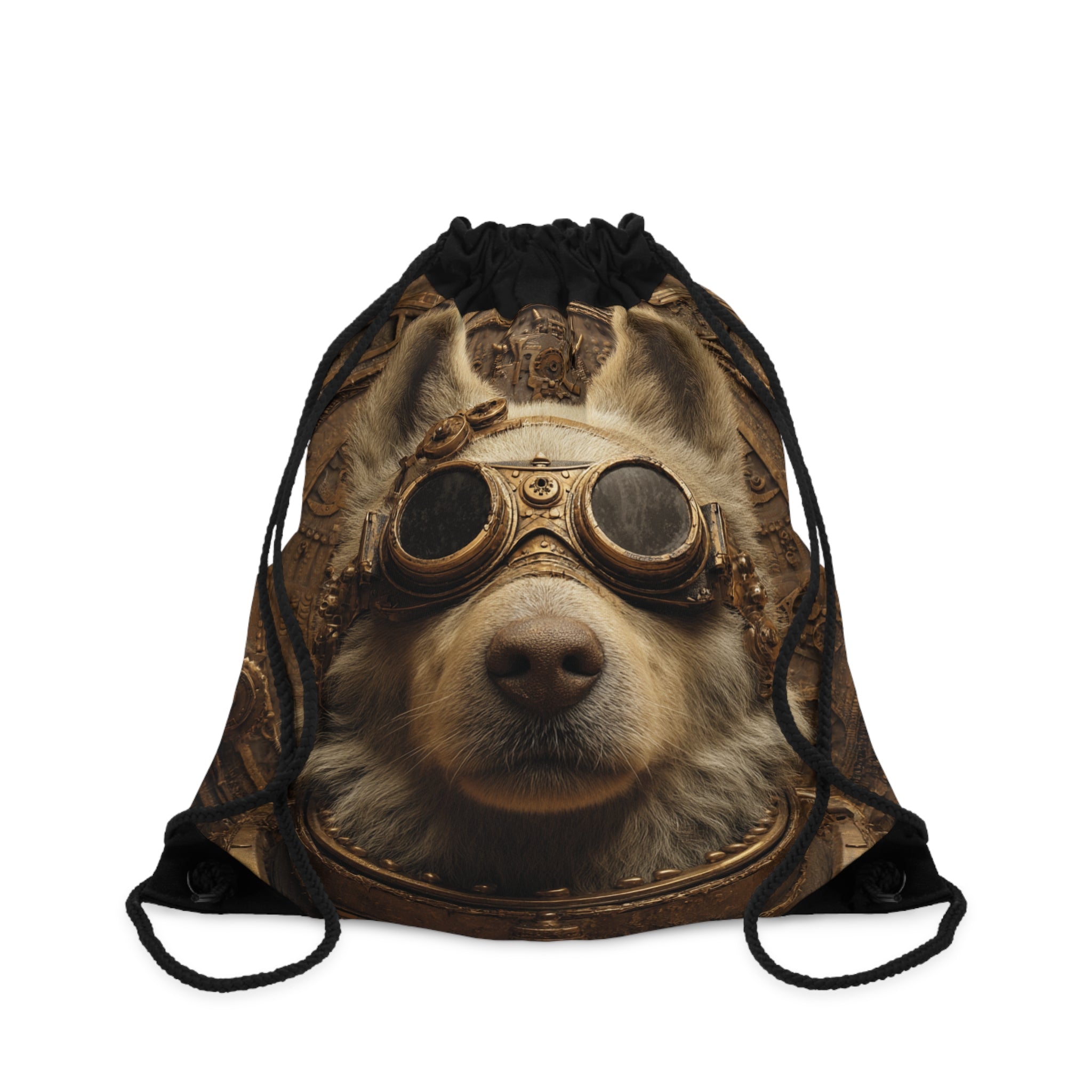 Cute Animal Print Drawstring Bag, Perfect for Dog Lovers, Gym, Hiking, School, Pet Lovers Gift