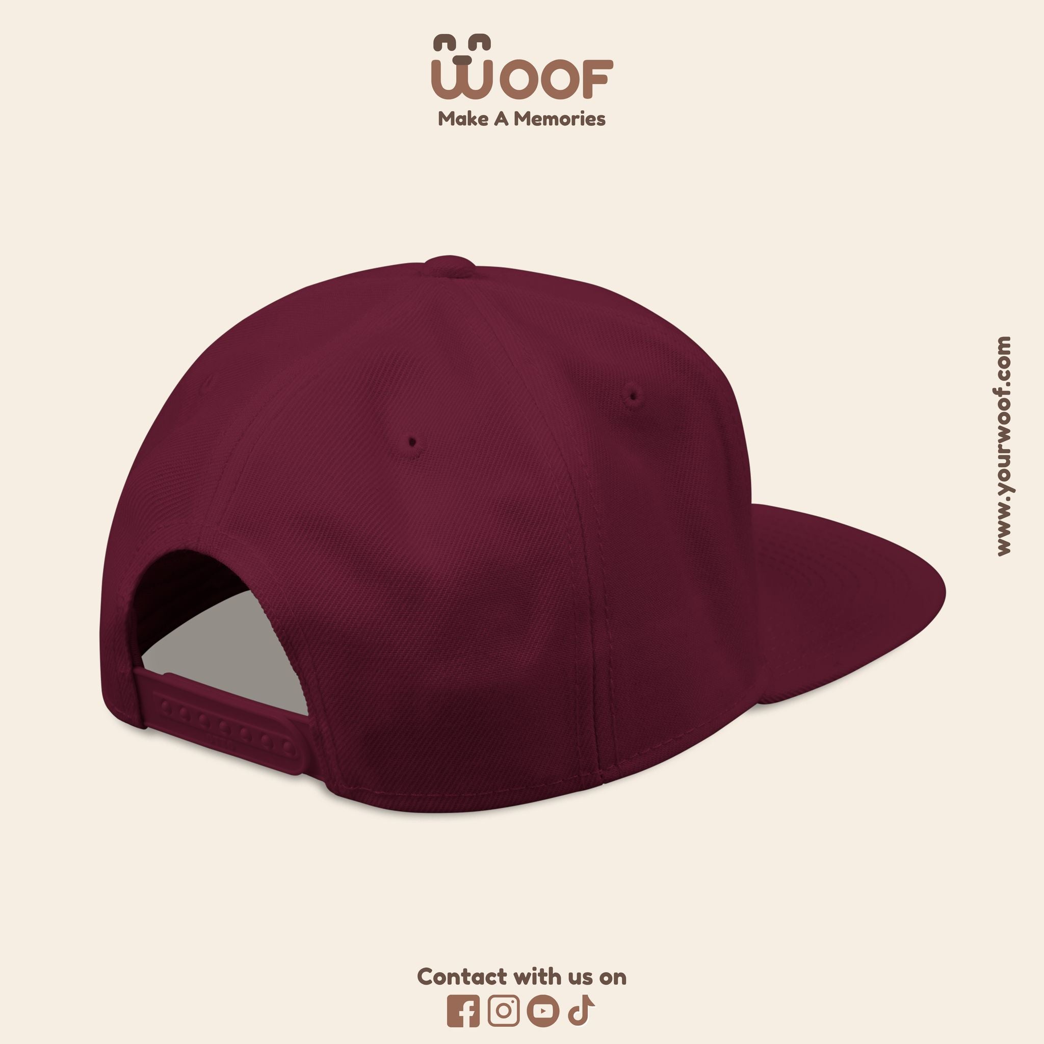 Custom Embroidered Snapback Hat, Personalized Cap, Unique Gifts, Dad Hat, Fashion Accessory, Customized Headwear