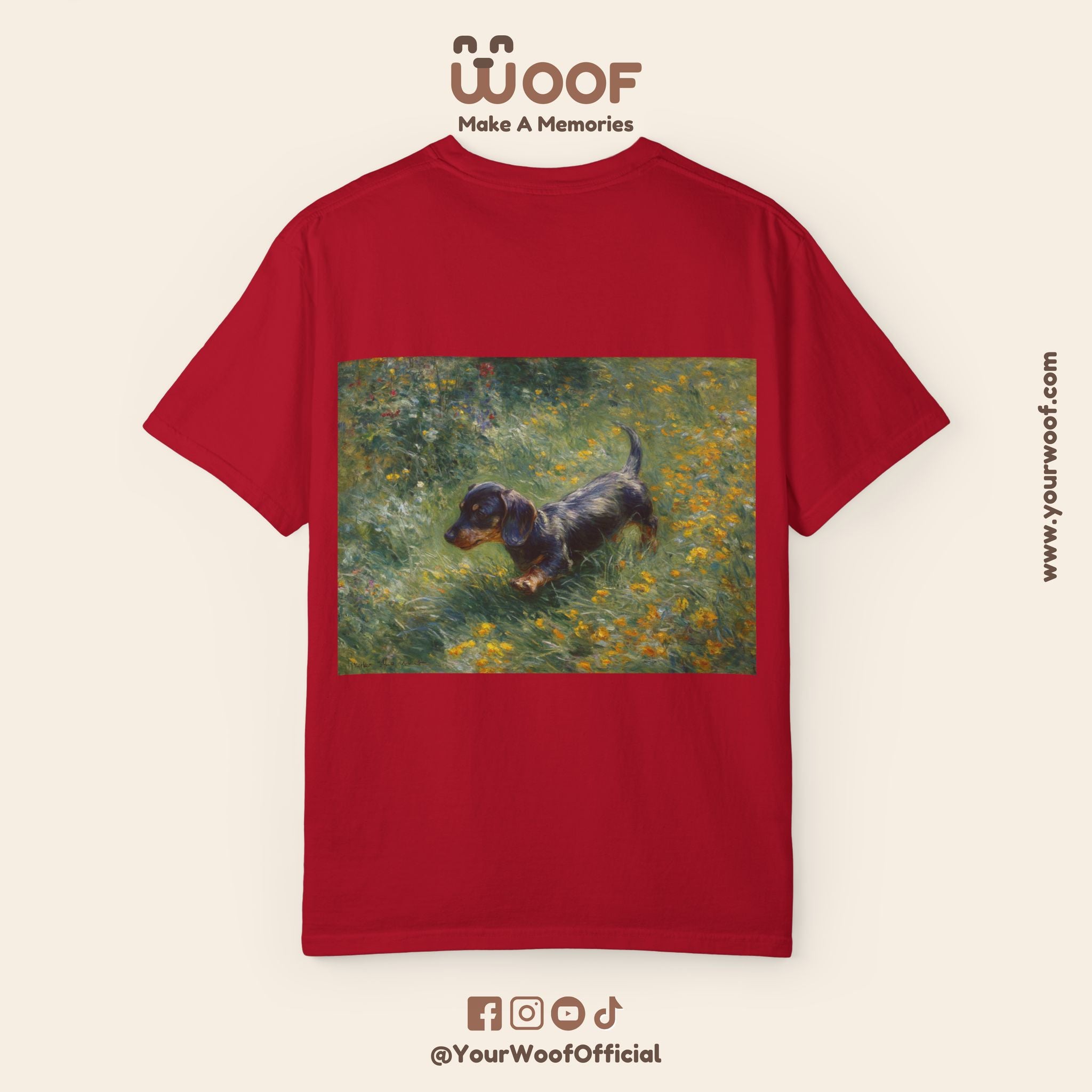 Dog Lover Unisex Garment-Dyed T-Shirt | Casual Pet Apparel, Gifts for Dog Lovers, Animal Lover Tee, Cute Dog T-Shirt, Pet Owner Fashion