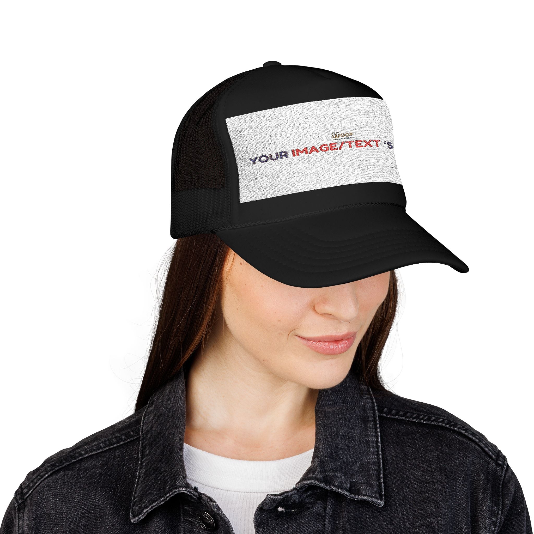 Custom Embroidered Foam Trucker Hat - Personalized Gift, Summer Style, Outdoor Activities, Perfect for Festivals, Everyday Wear
